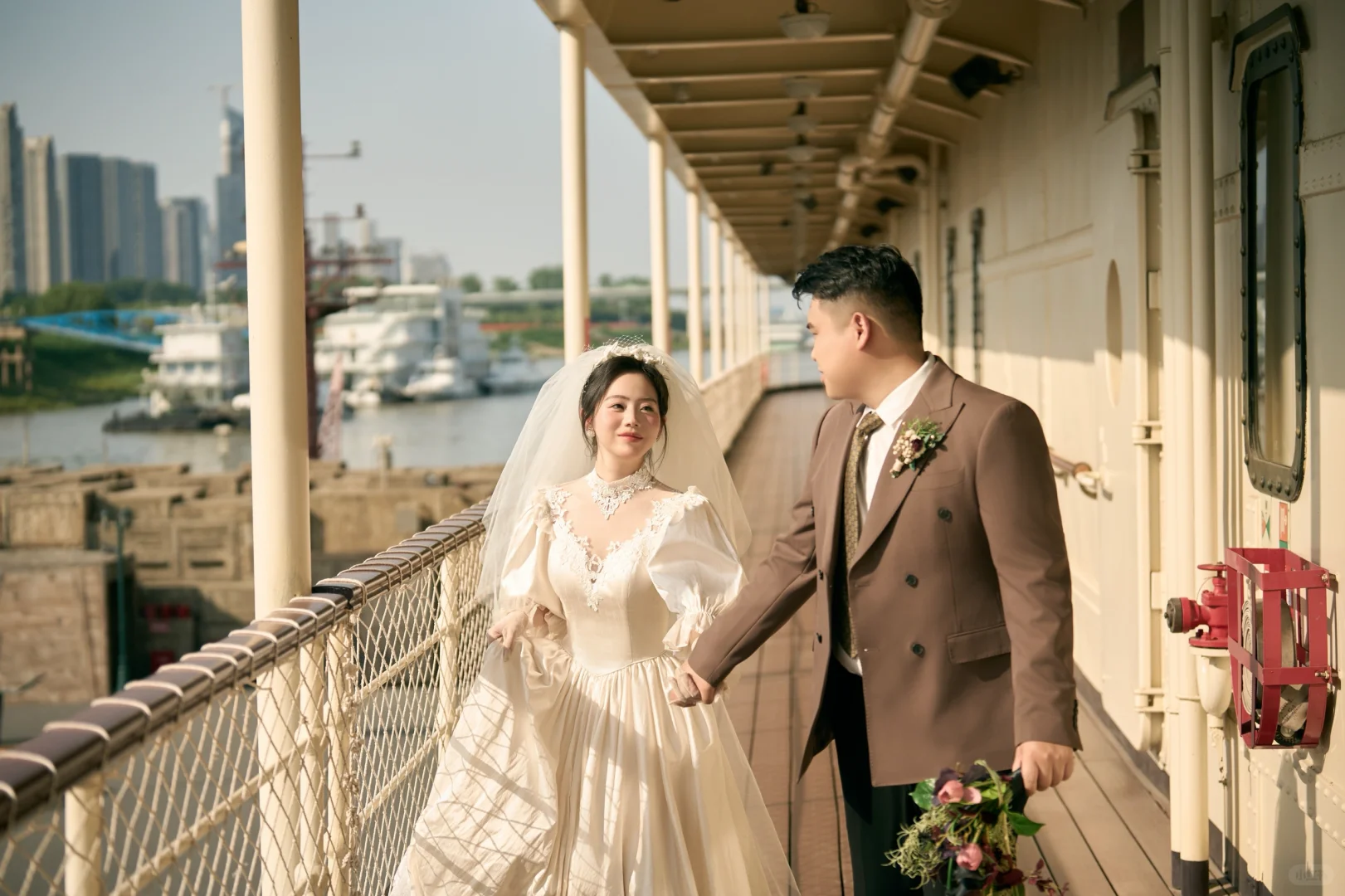 婚纱照，安全下车啦！