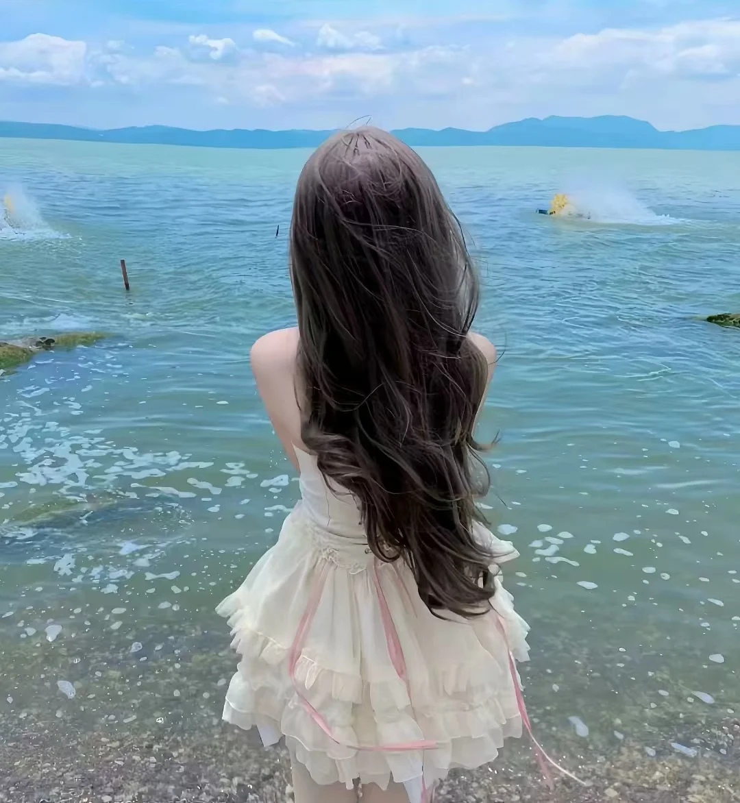 蓝色系女厅厅头