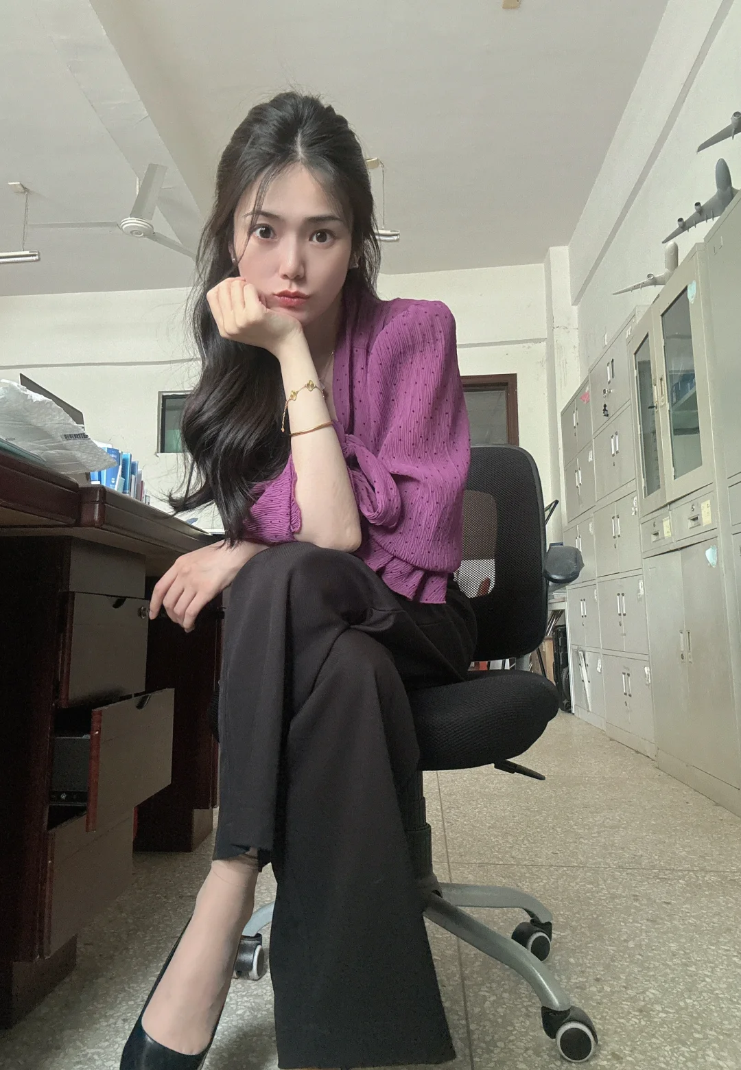 职场穿搭｜空乘老师这套回头率好高👀