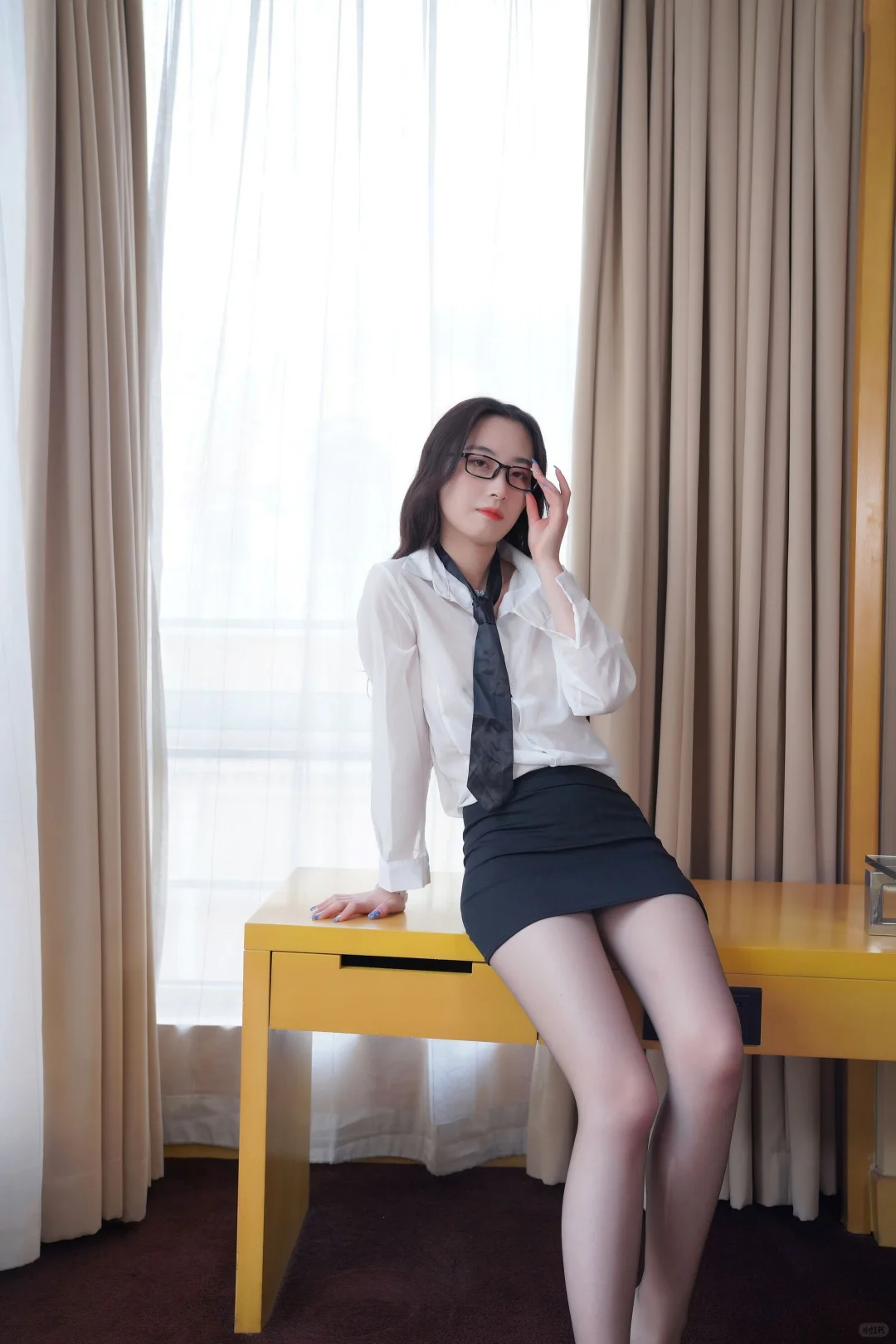 兰兰连拍，包臀Jk、诱惑