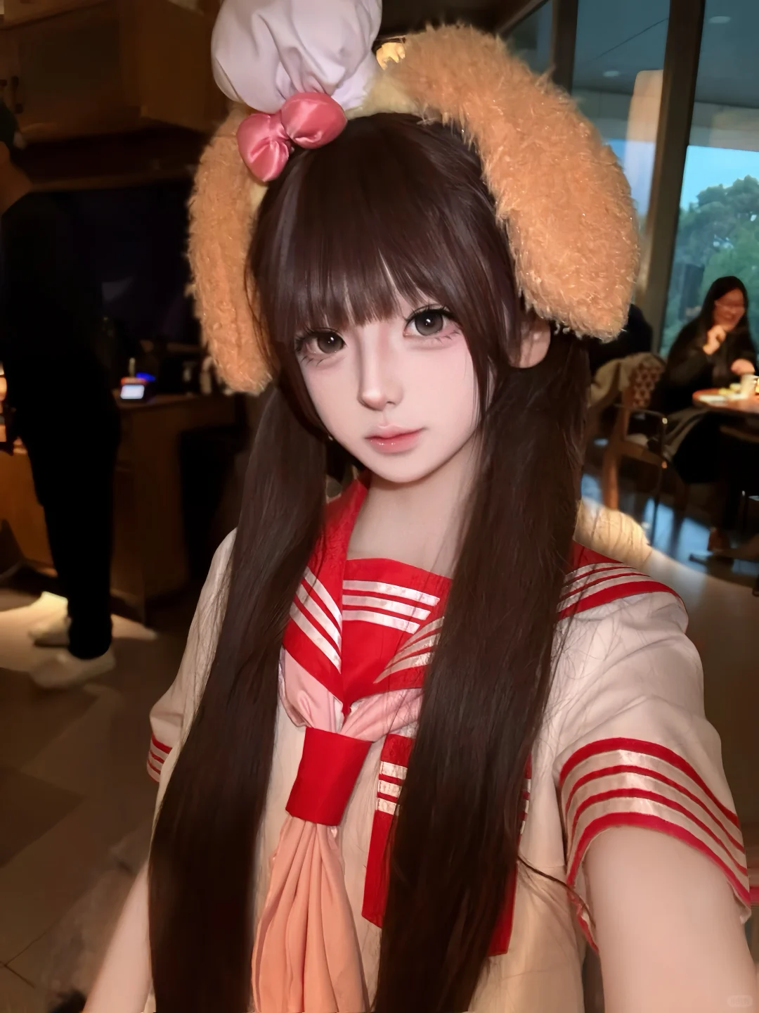 【清完接】少萝 Lolita 假发修刘海15r一顶