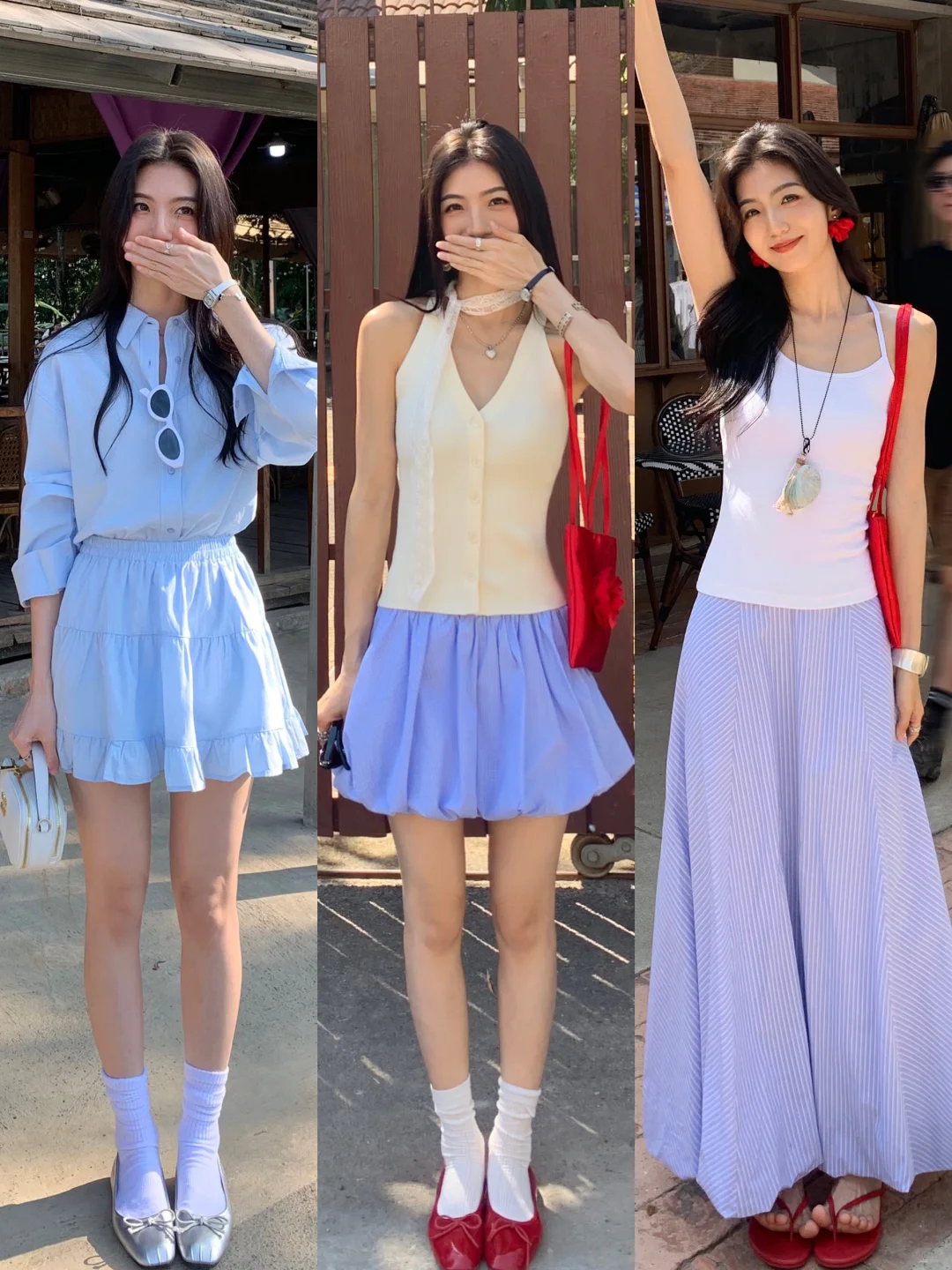 ootd｜18套夏日气质舒适感穿搭分享📒