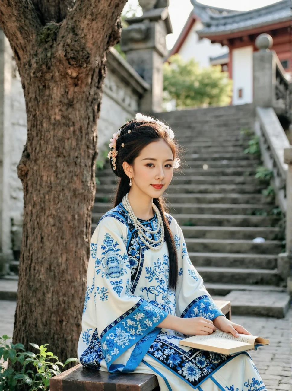 来昆明拍清汉女，穿越写真