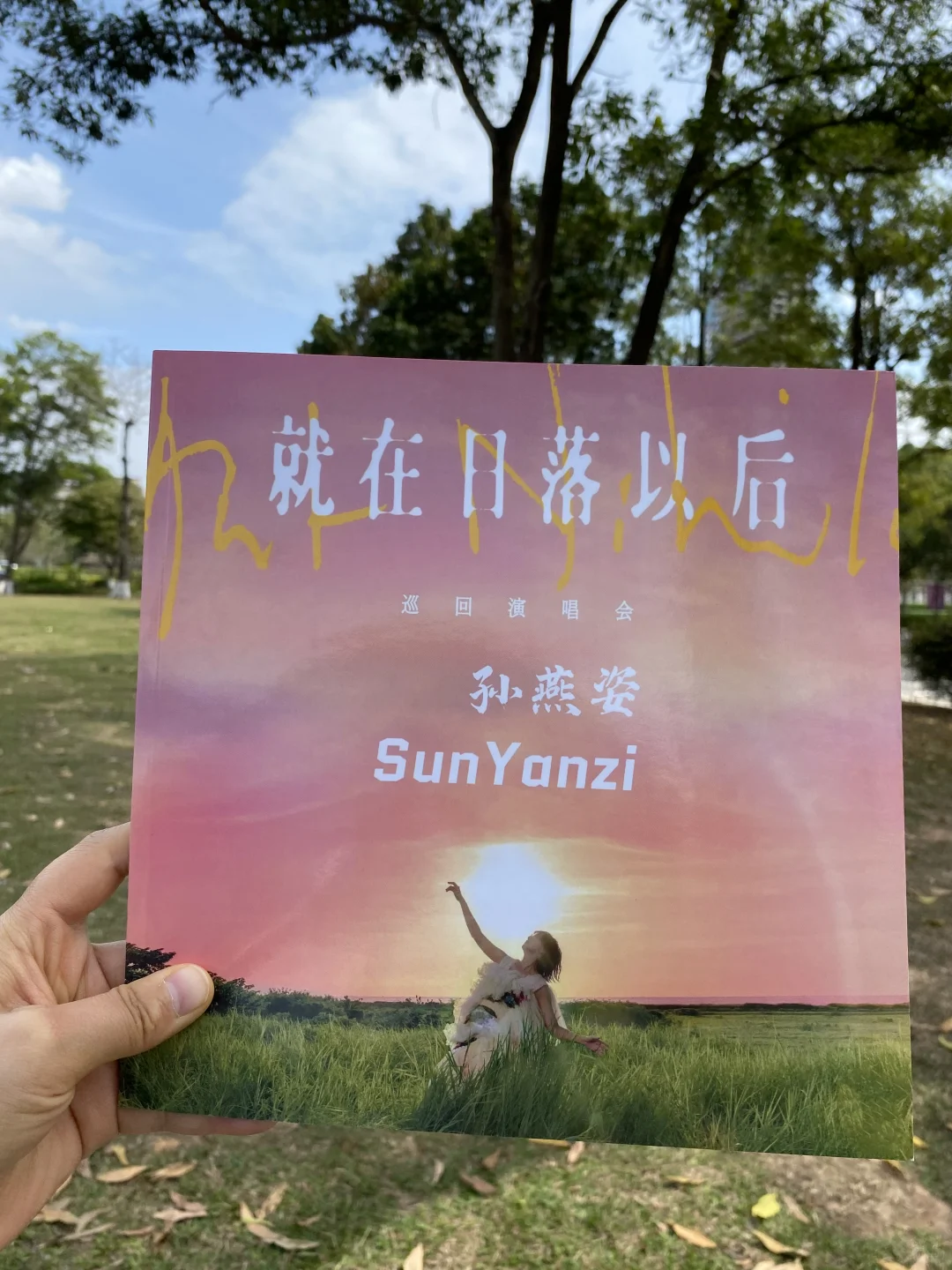 孙燕姿演唱会歌词本写真集纪念