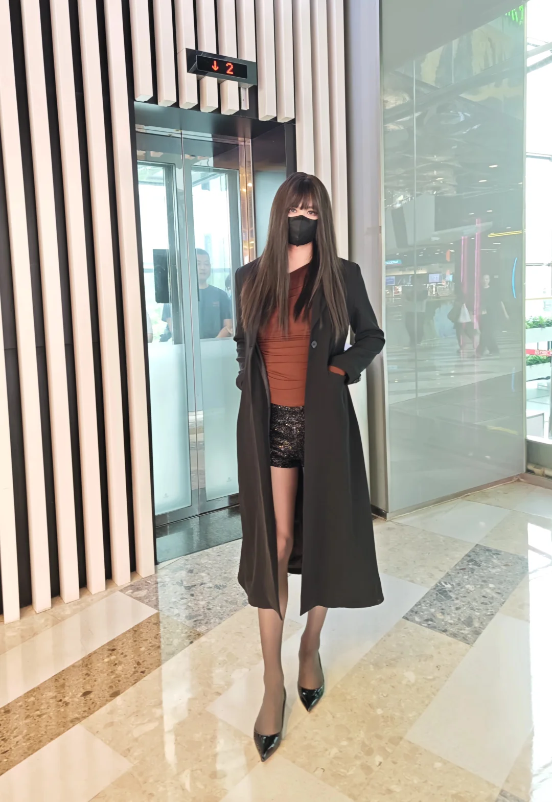 180+黑丝穿搭