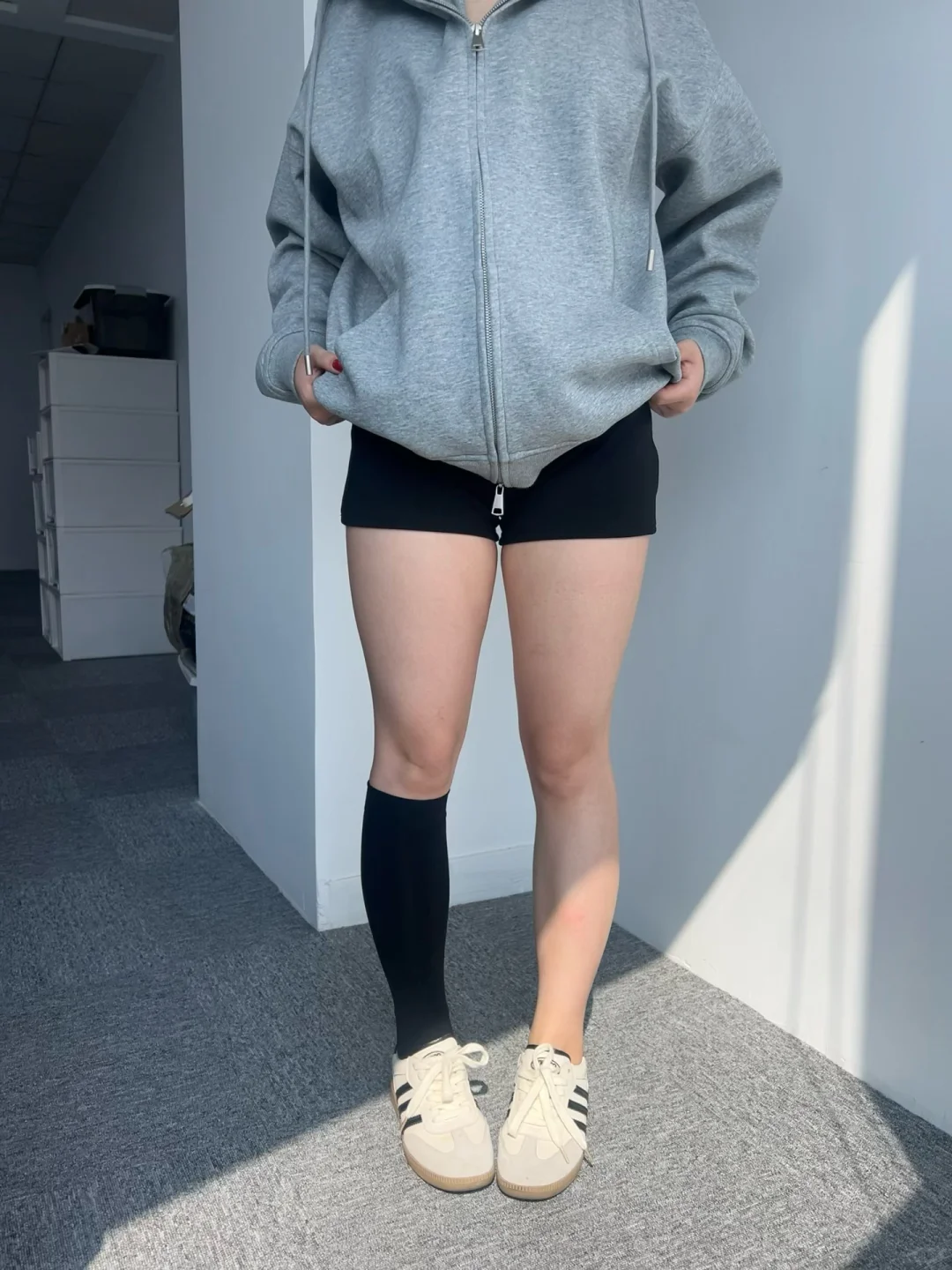 65kg粗腿|小腿袜还是过膝袜⁉️