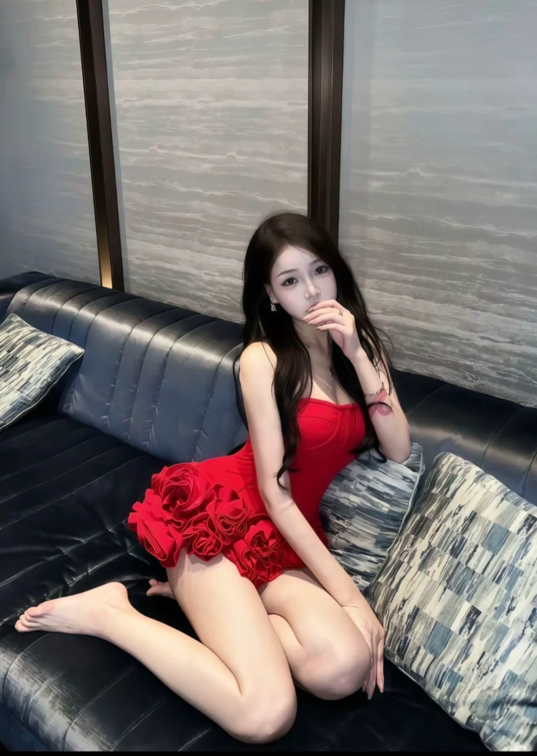 还是红色氛围，风情万种 独特魅力