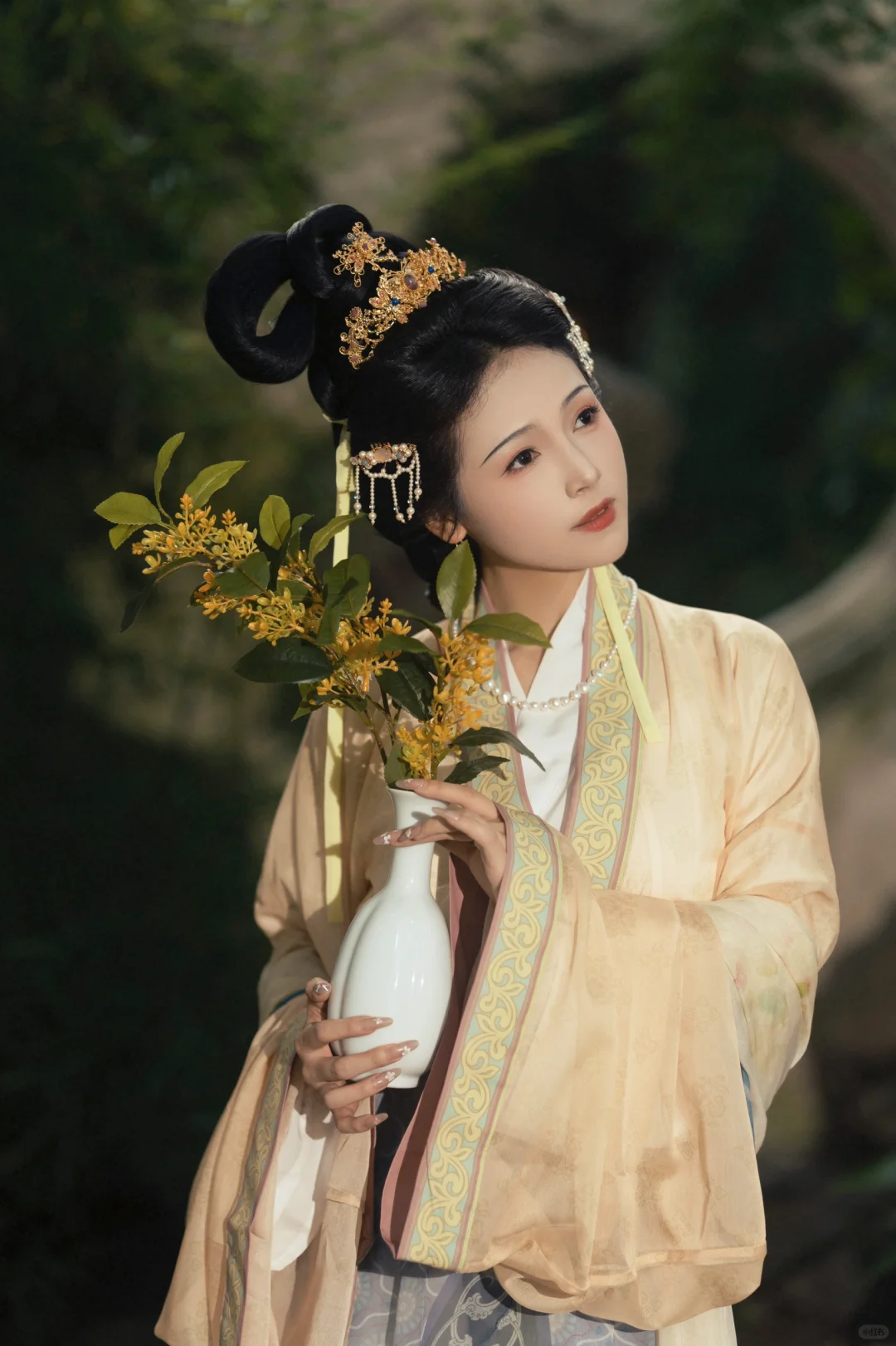 “么嘎，我这是拍到仙女了吗”
