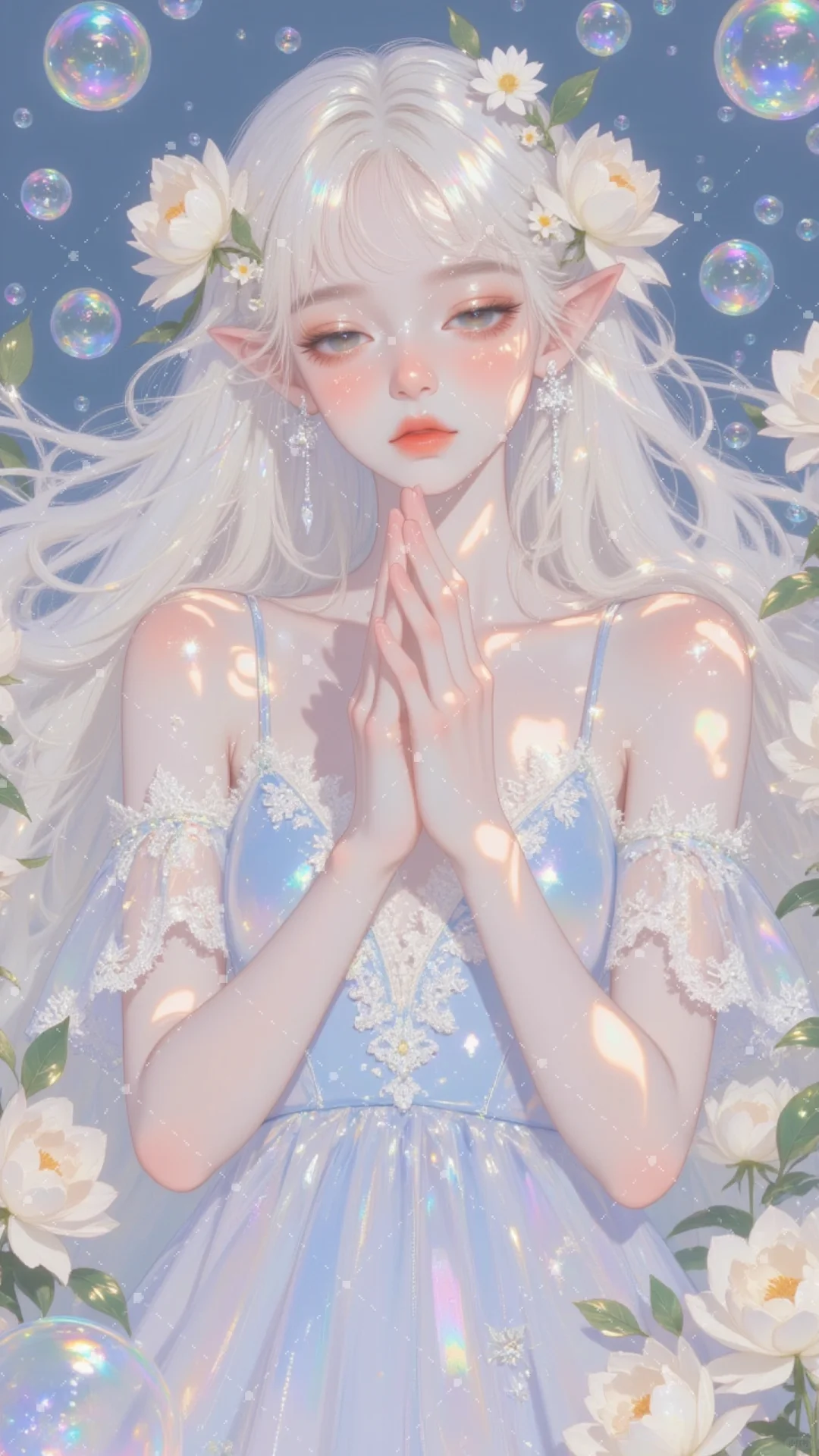 梦幻蓝紫色，少女的浪漫之约🌸