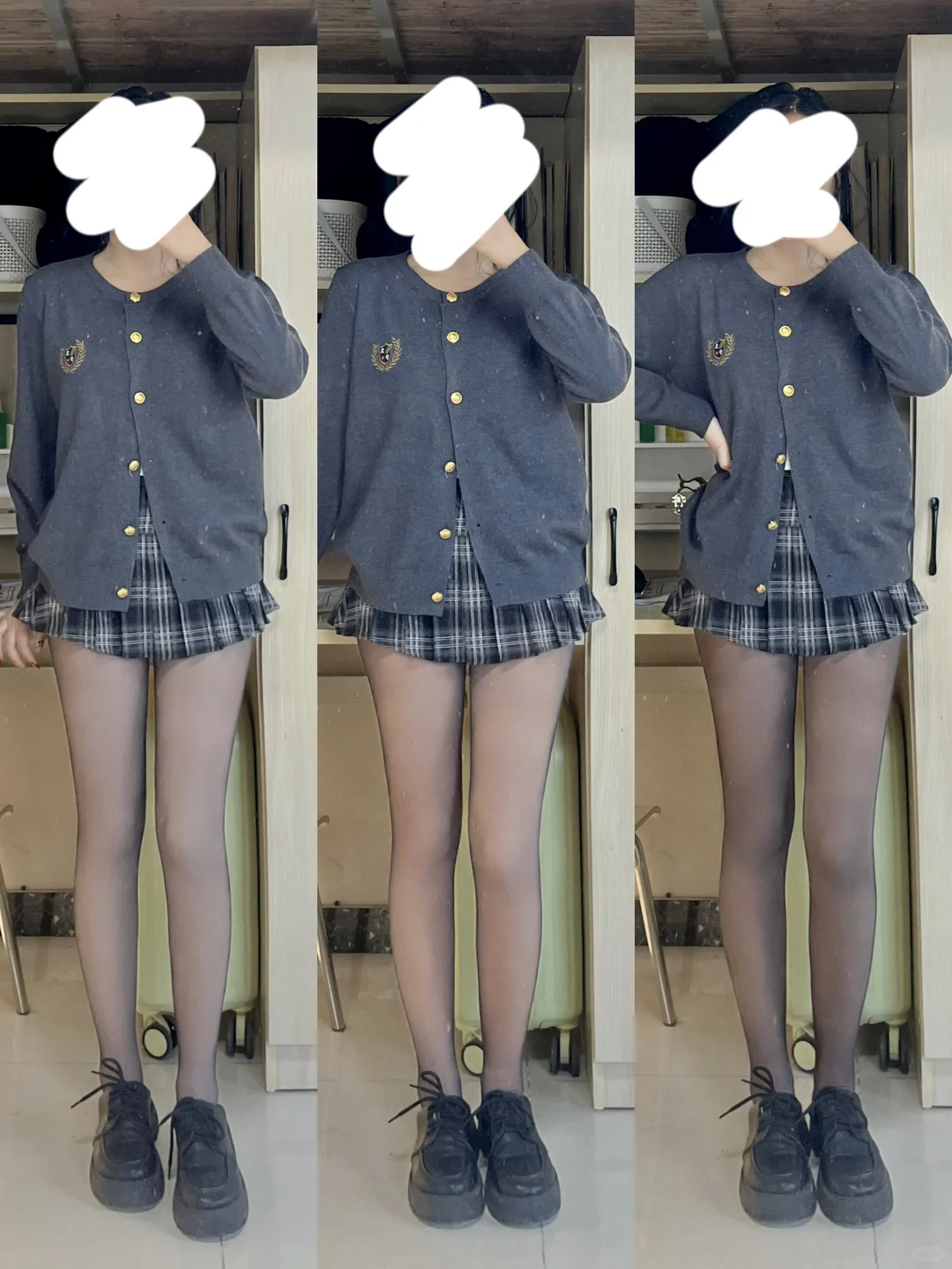 室友：要不单独给你整个黑丝柜，你摆上？？