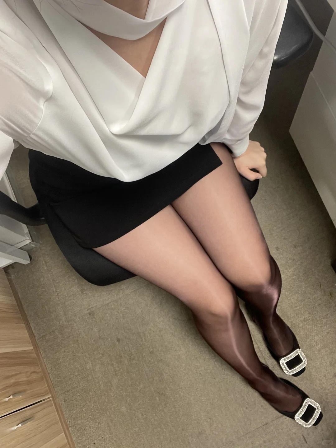 原来腿是不能露出来的