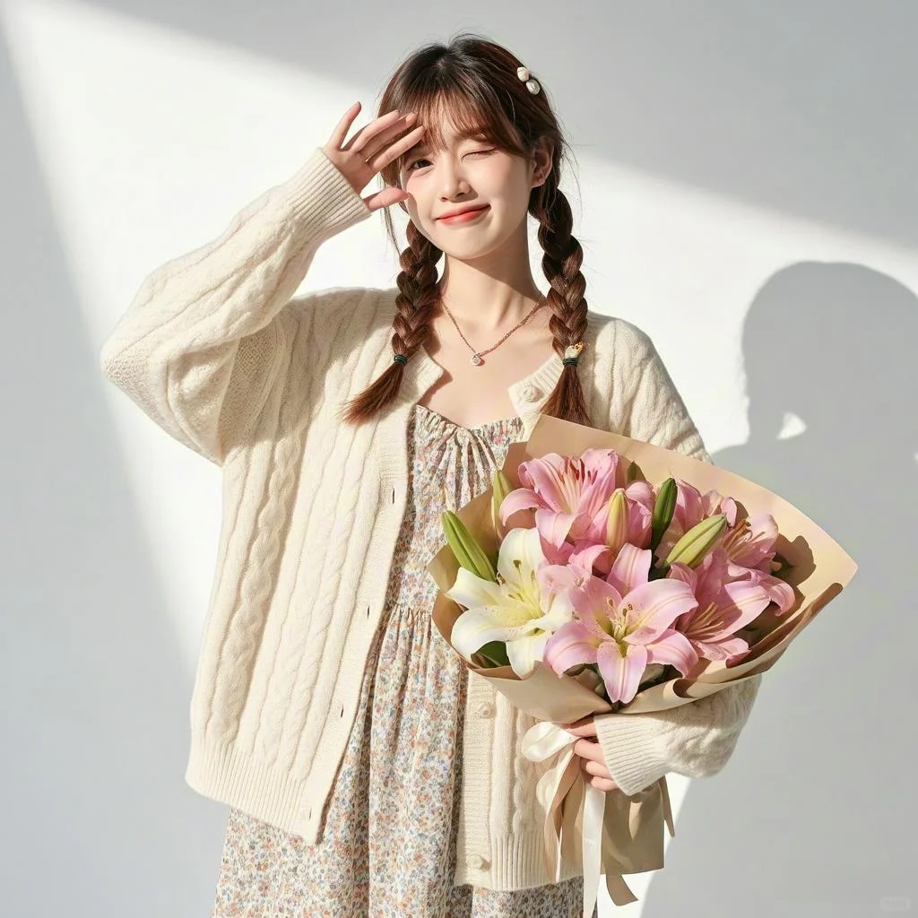 【氛围感女头】就要被温柔和花朵包围～💐