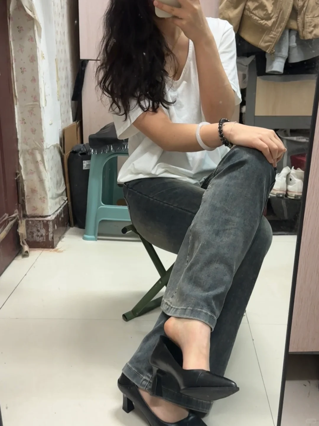 03女大勇闯高跟鞋区！！