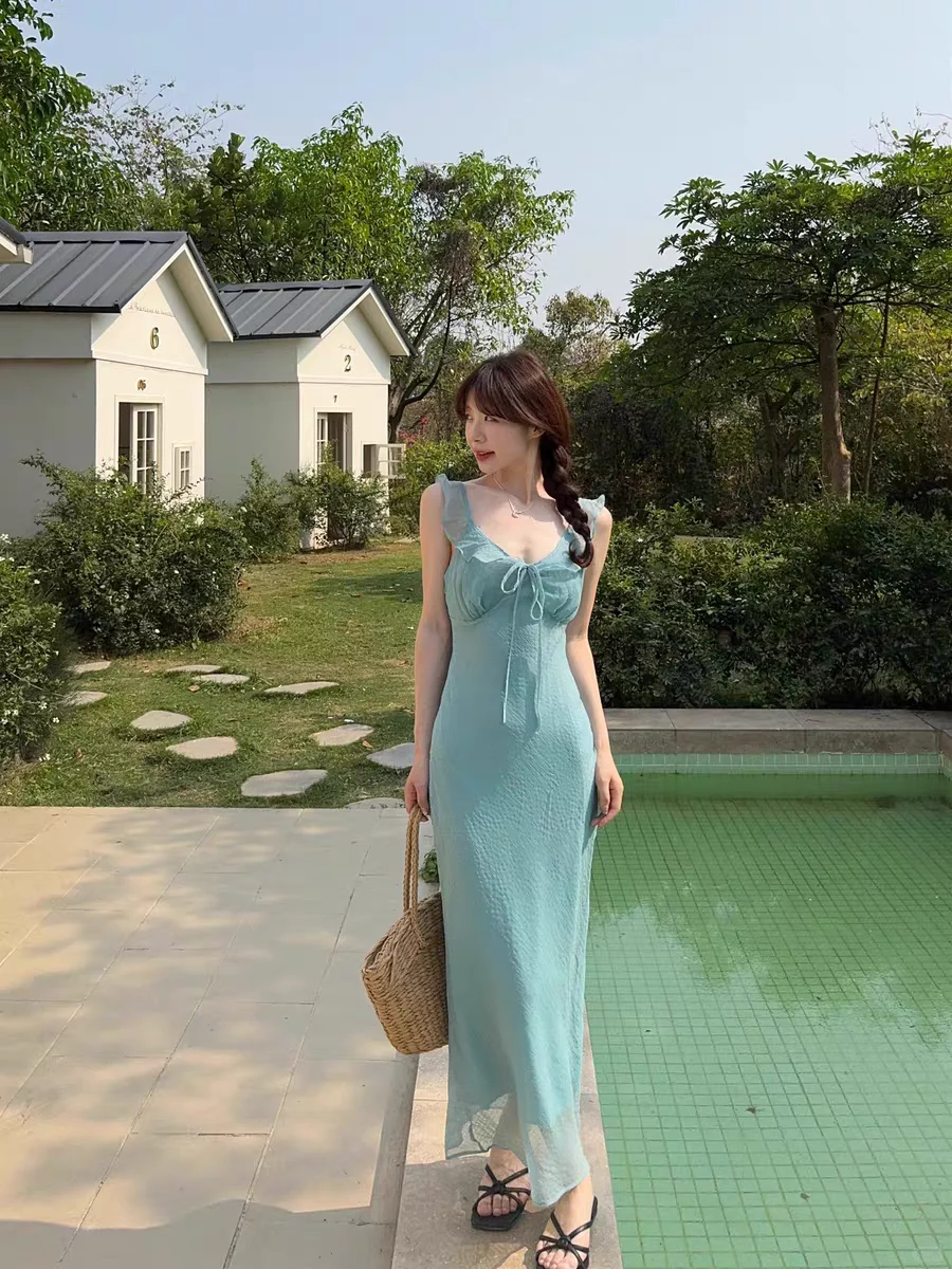 夏季必备👗性感显瘦吊带裙