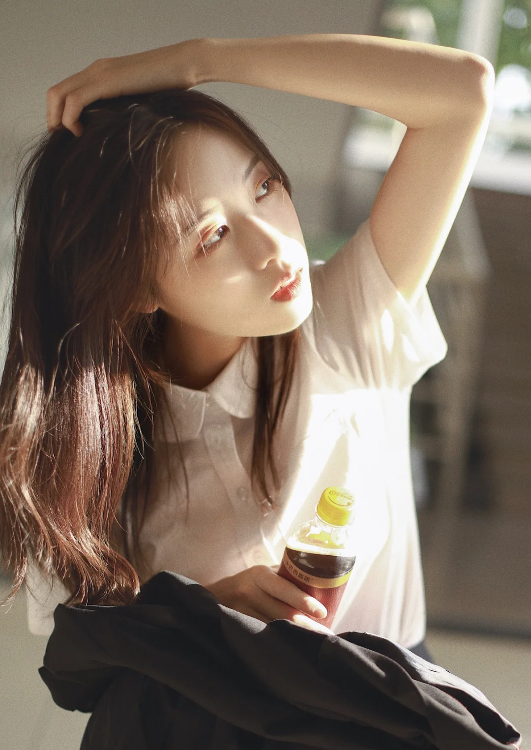 你的碳酸女孩🥤下课一起喝饮料吗| 制服写真