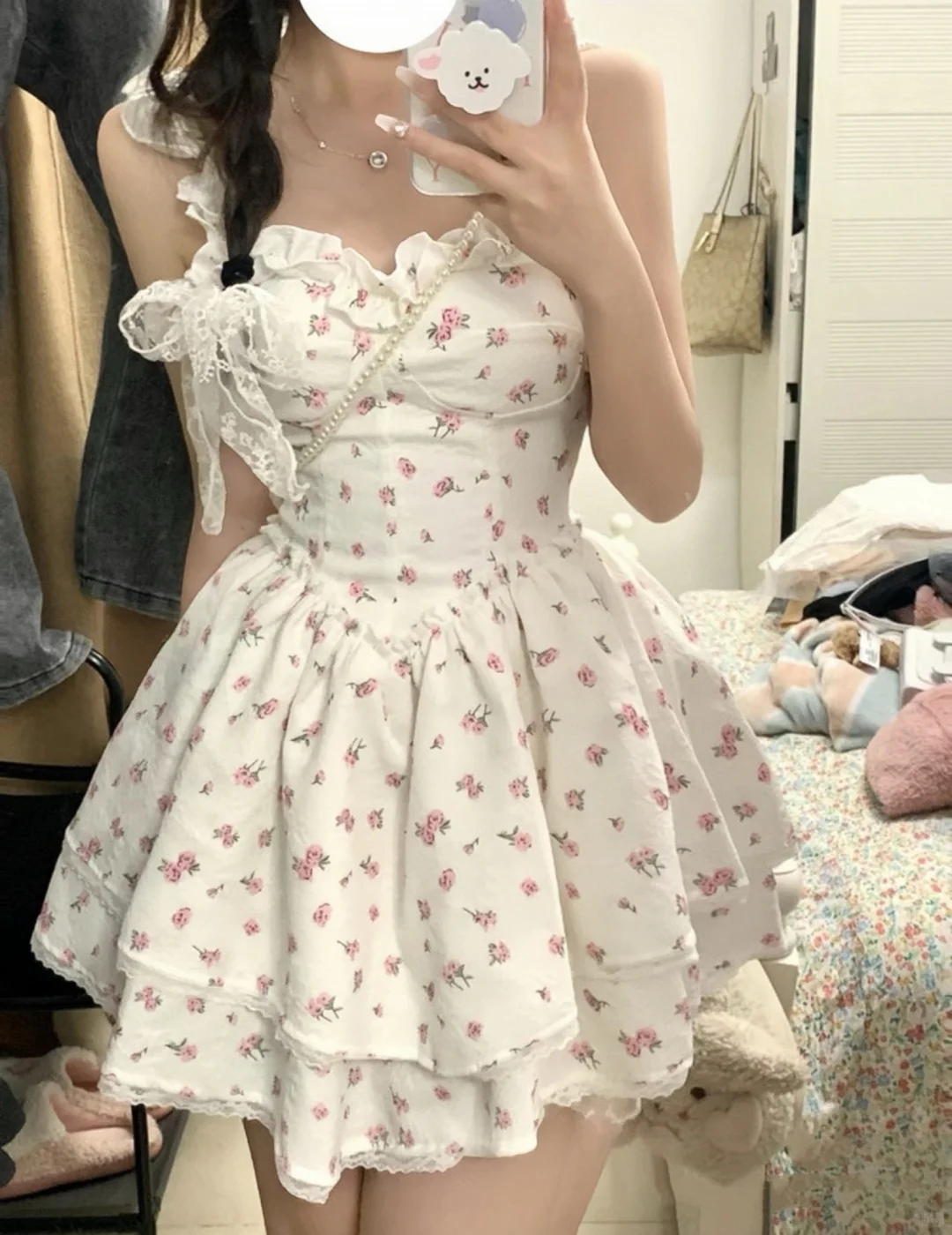 碎花裙就是甜辣妹天菜！
