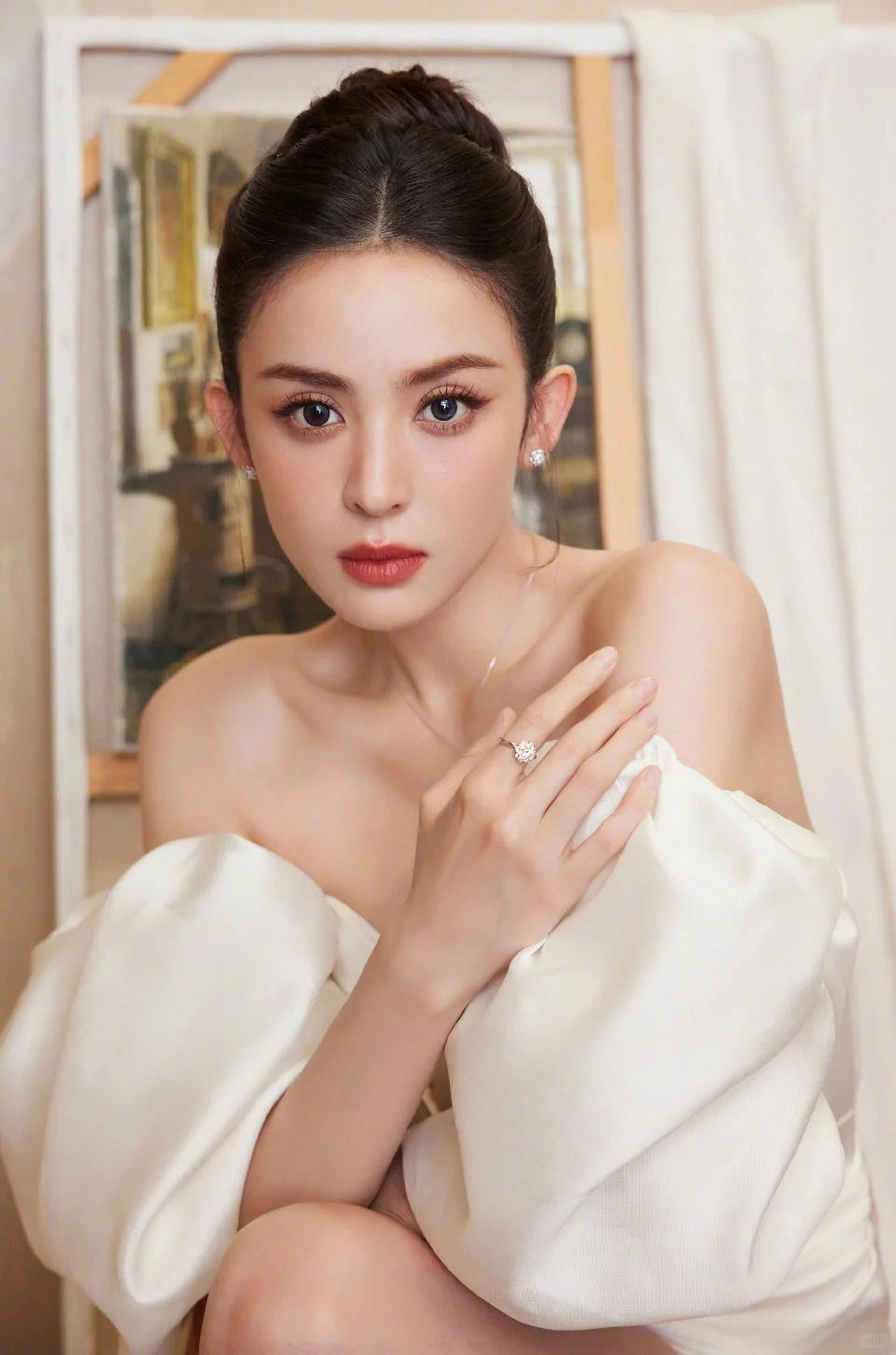 古力娜扎 小v脸的代表