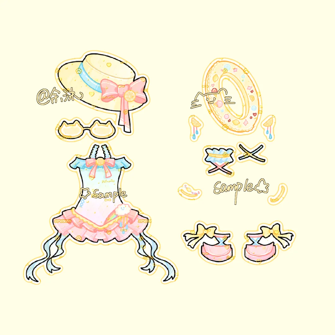【oc服设】夏日泳装