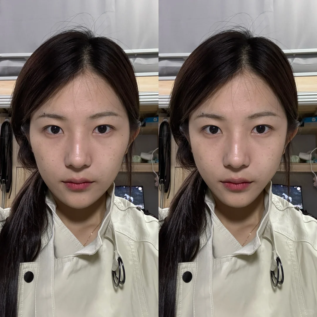 脸型不一样，五官都看起来高级了