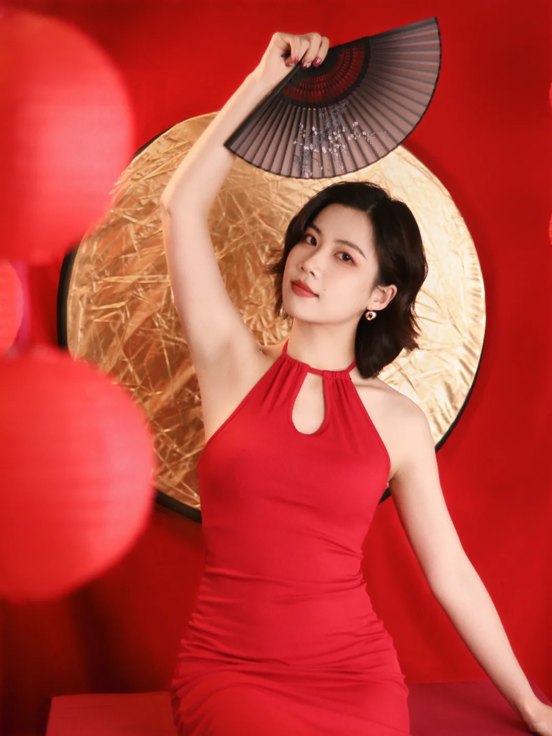 复古港风美女