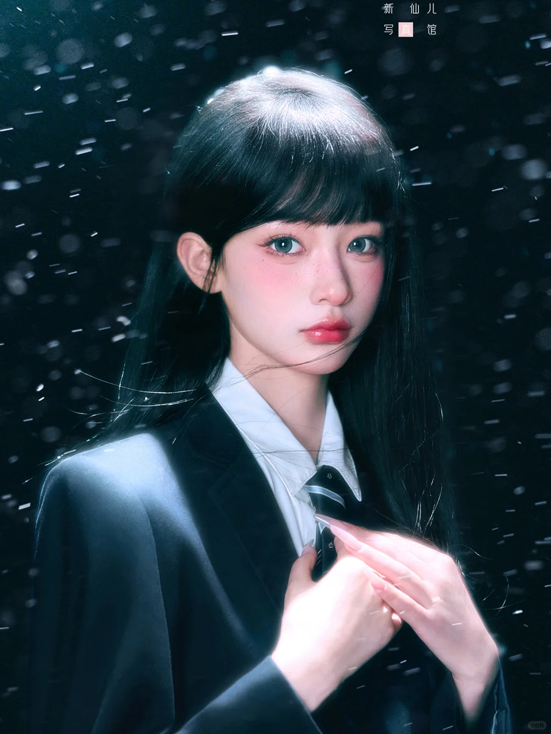 冬季氛围感雪景写真✨日剧女主！成都写真