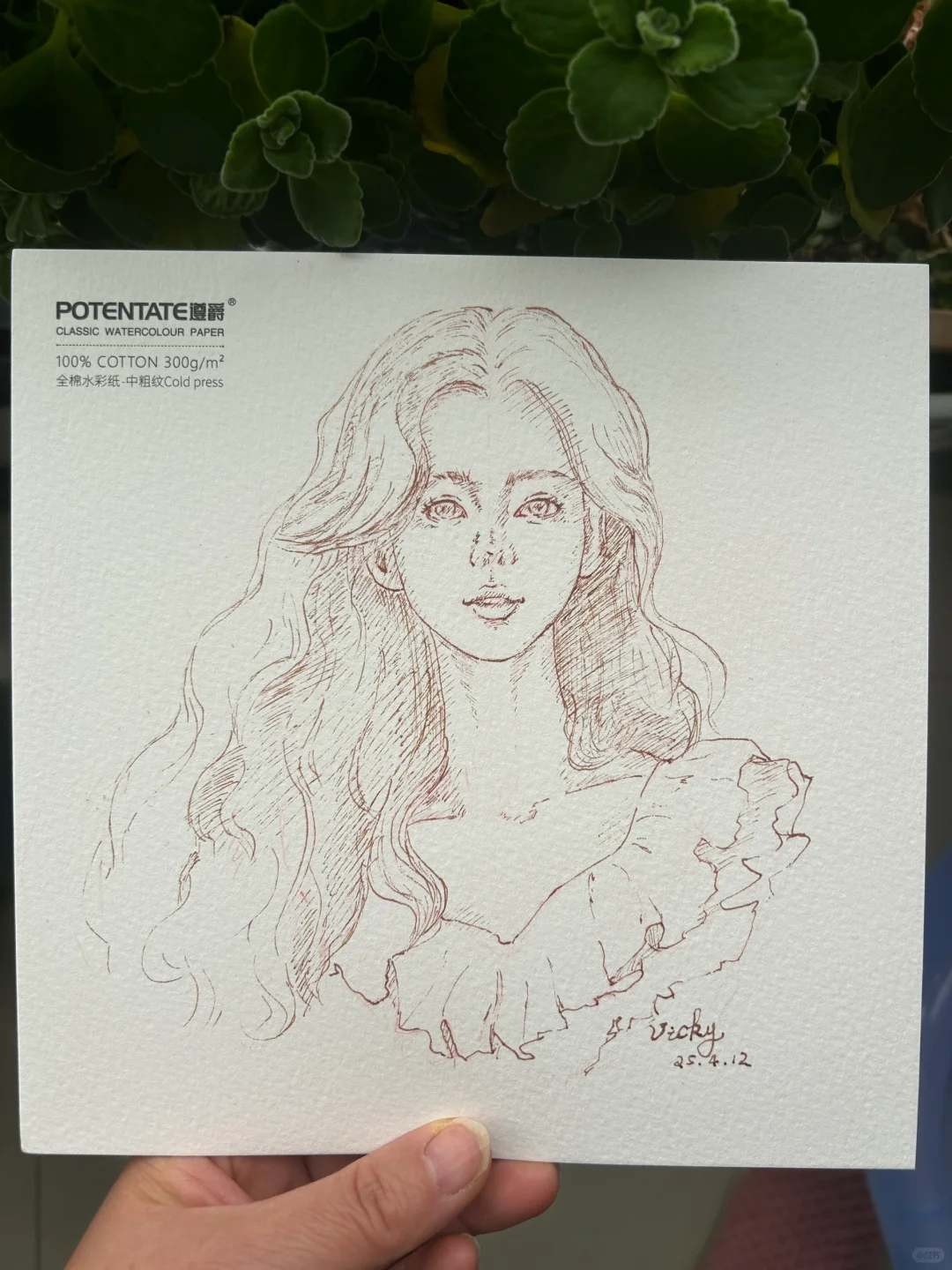 长脖子美女