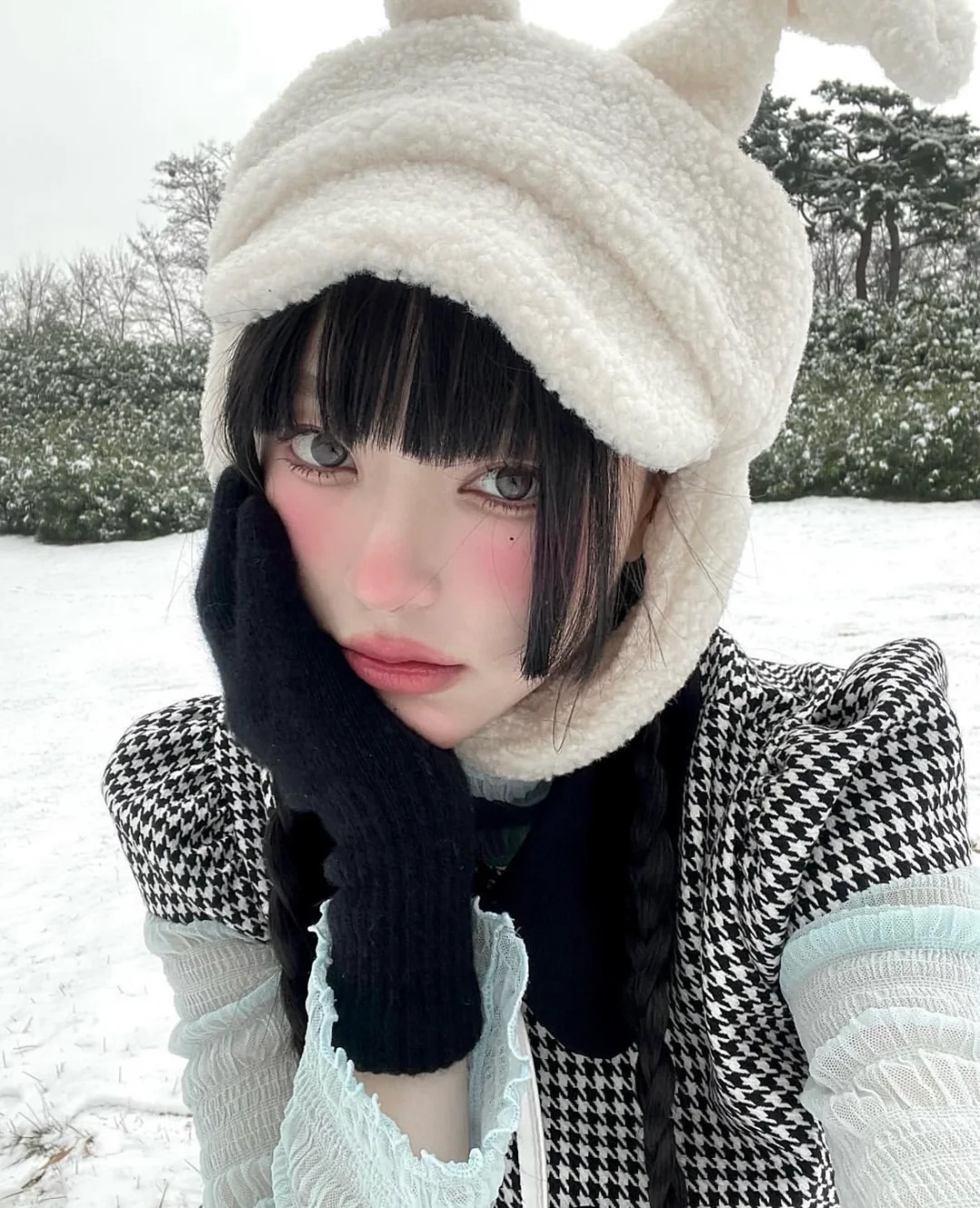 韩国🇰🇷博主|dear_deer韩系辣妹秋冬穿搭🖤