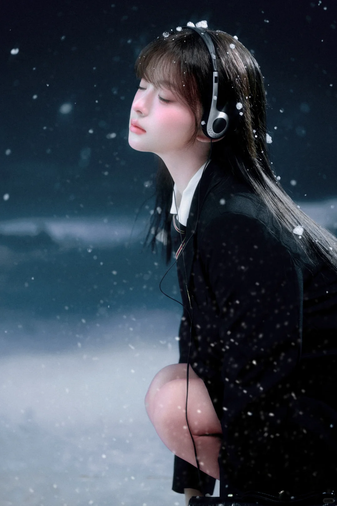 今年冬天一定要拍的氛围感日系女主❄️