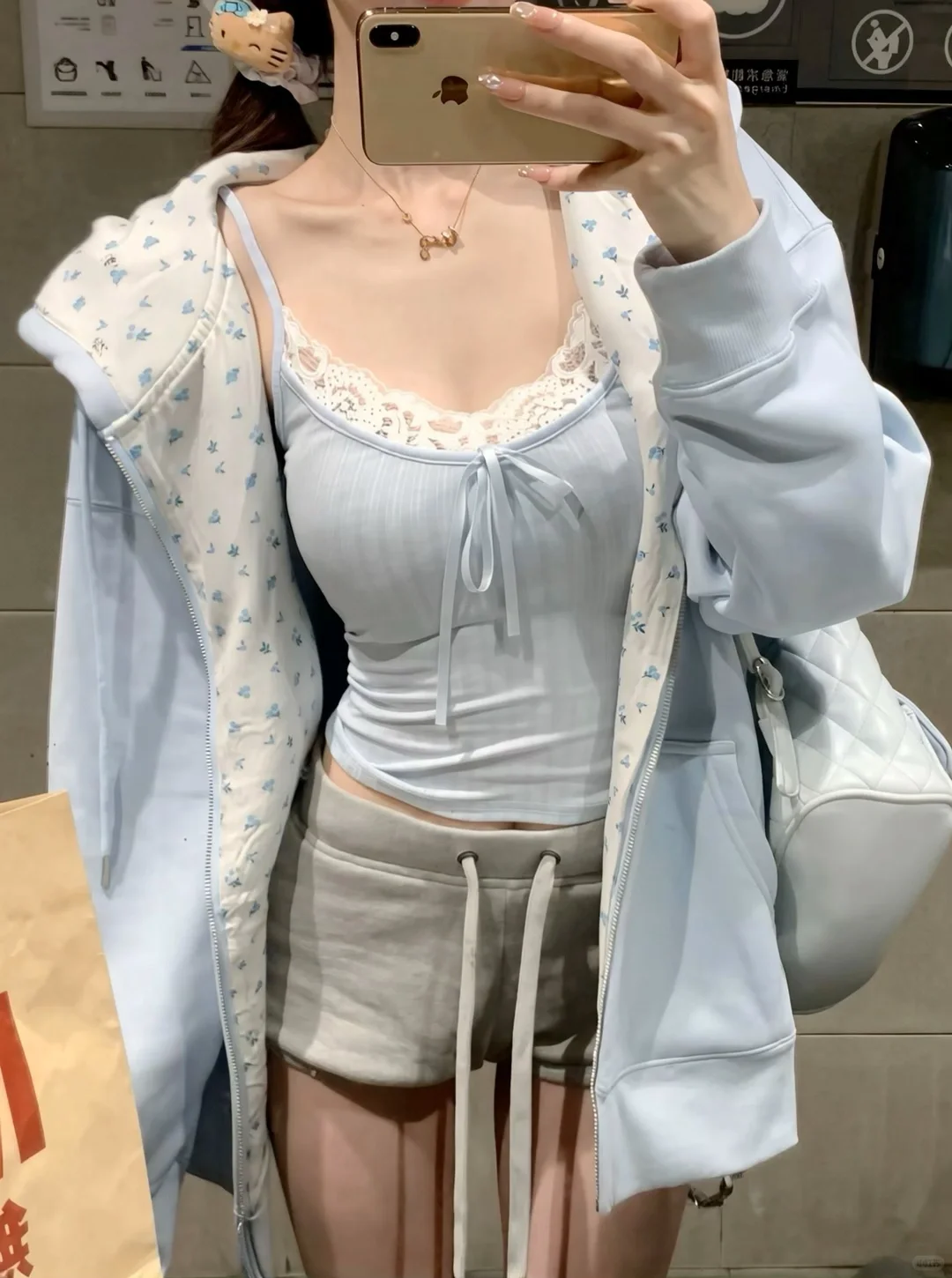 浅春系穿搭｜🦋𝙗𝙖𝙗𝙮蓝也太嗲了吧！好纯欲