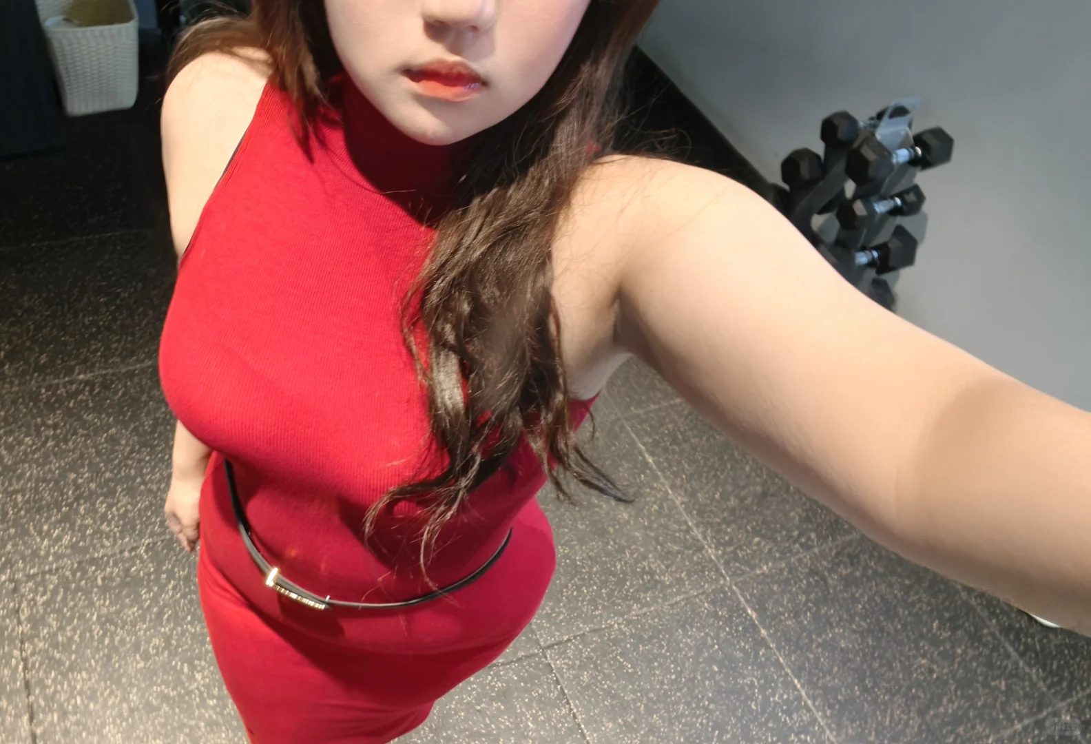 健身就为了包臀裙