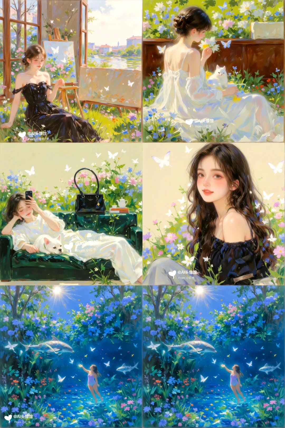AI头像/是你喜欢的吗
