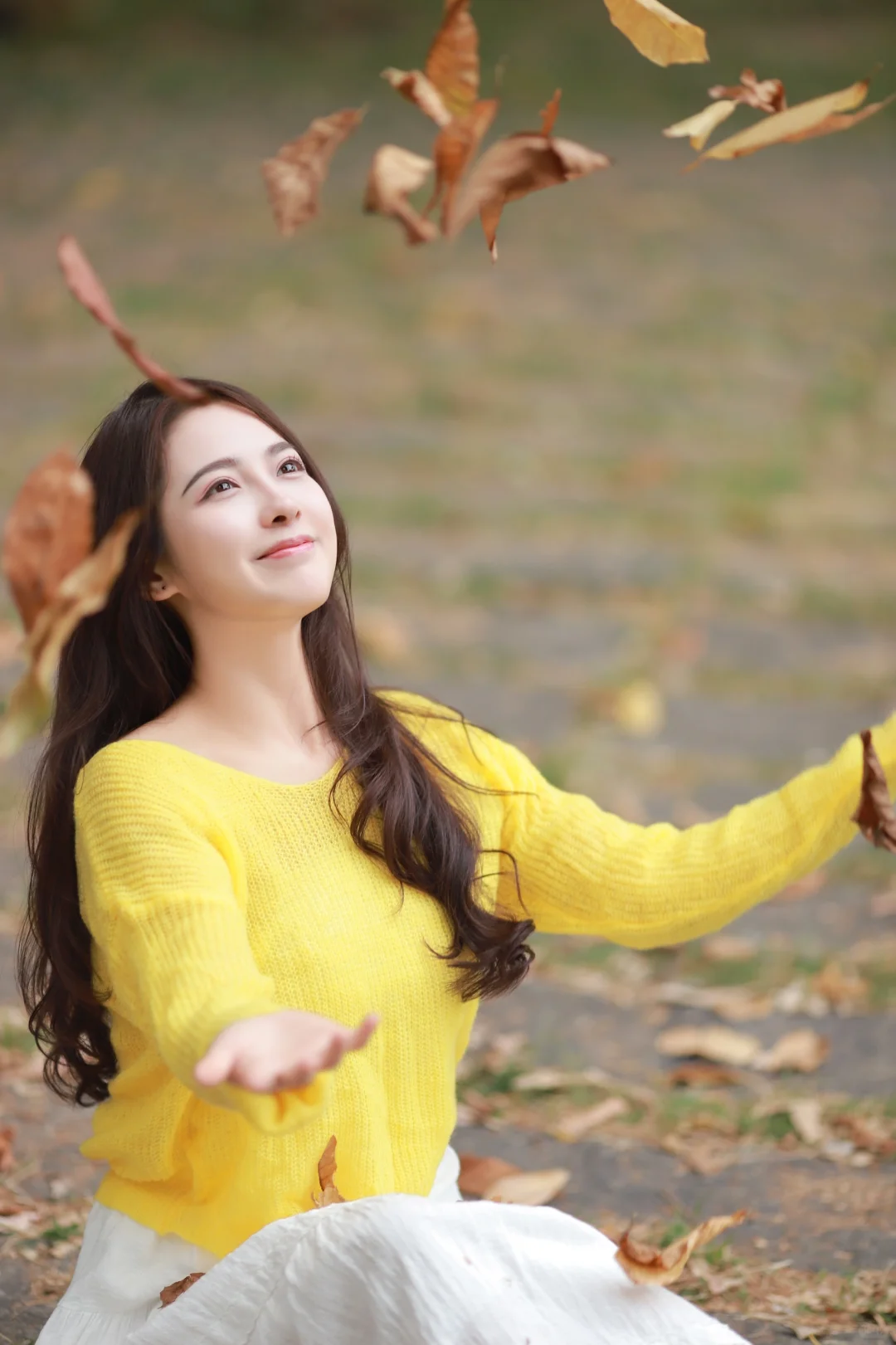 秋天的树叶怎么能少得了我
