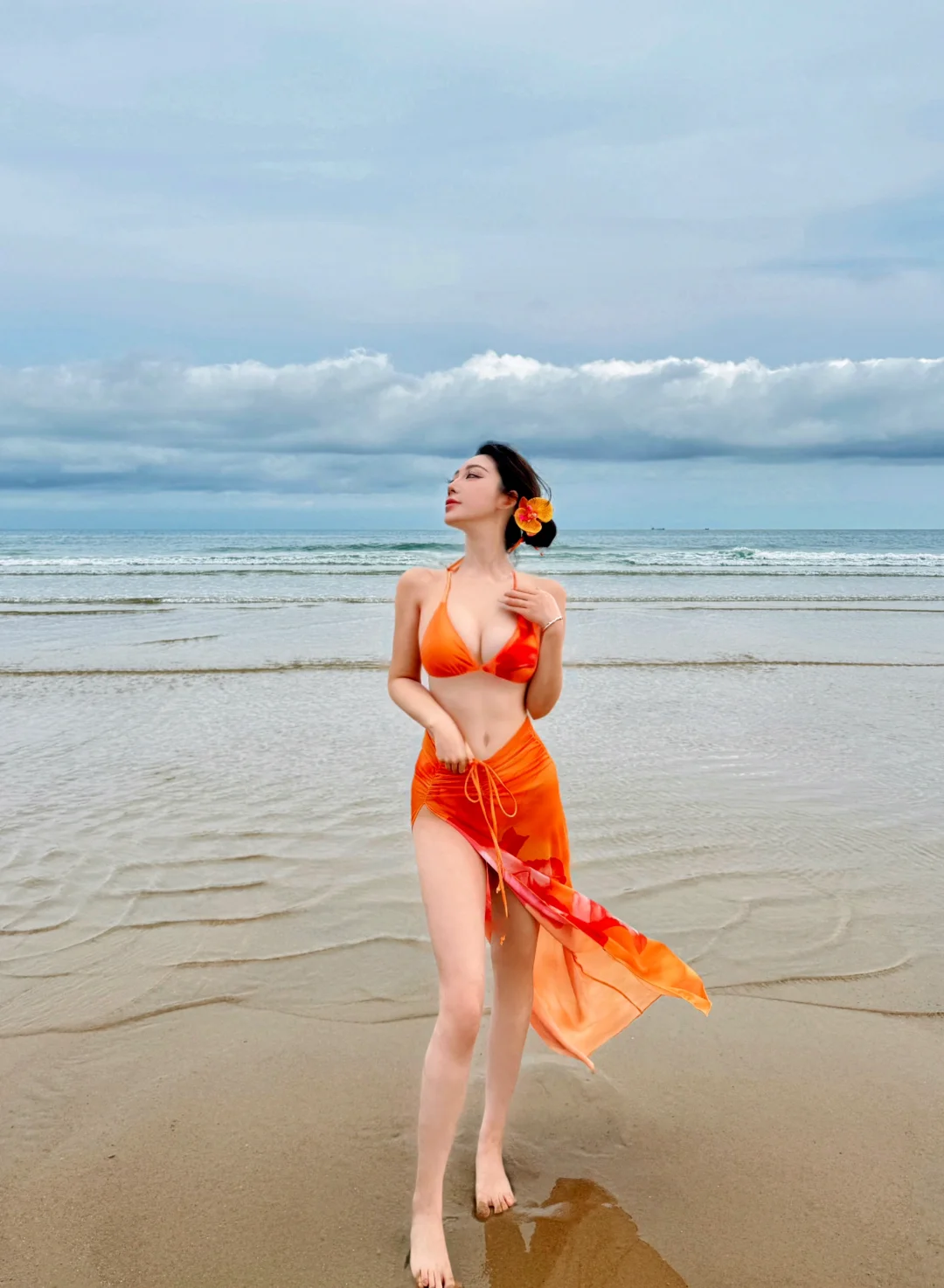 爱拍照的女人体力不会太差 🏖️☀️