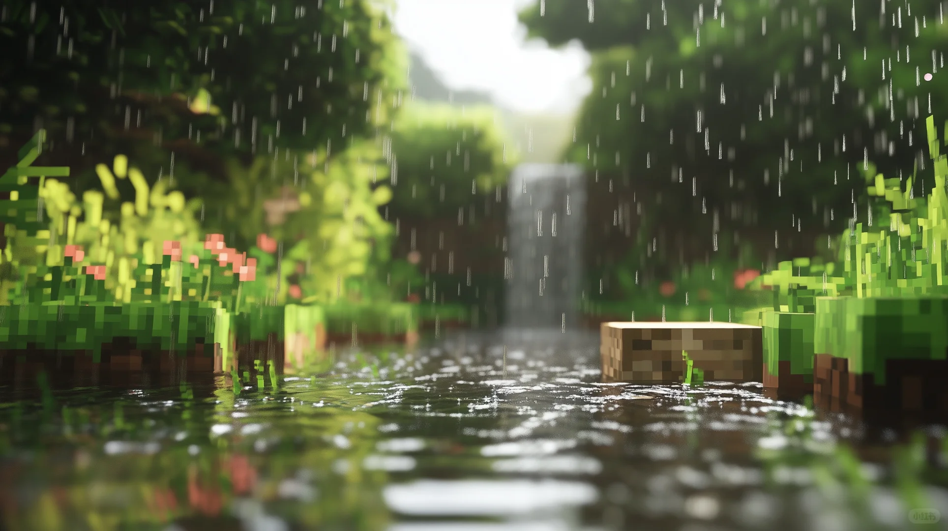 Rainfall (落雨)｜我的世界壁纸