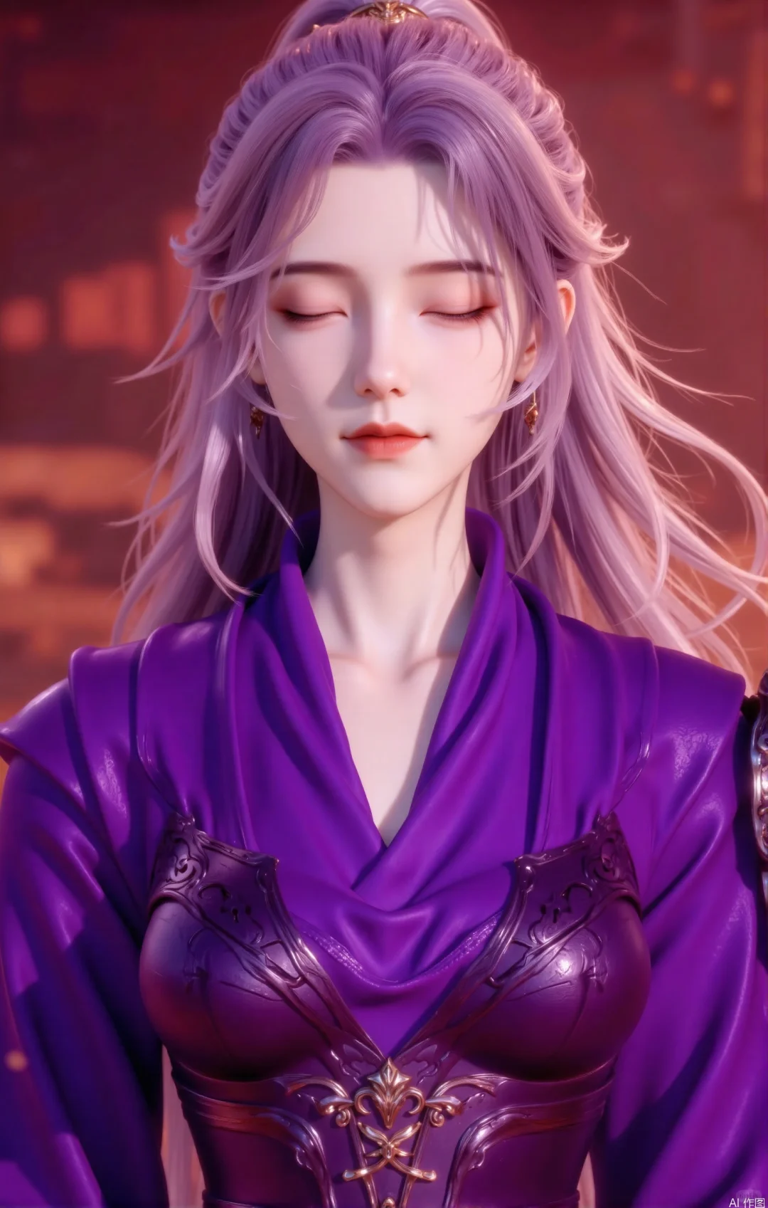 国漫女神《师兄啊师兄》云霄 战甲