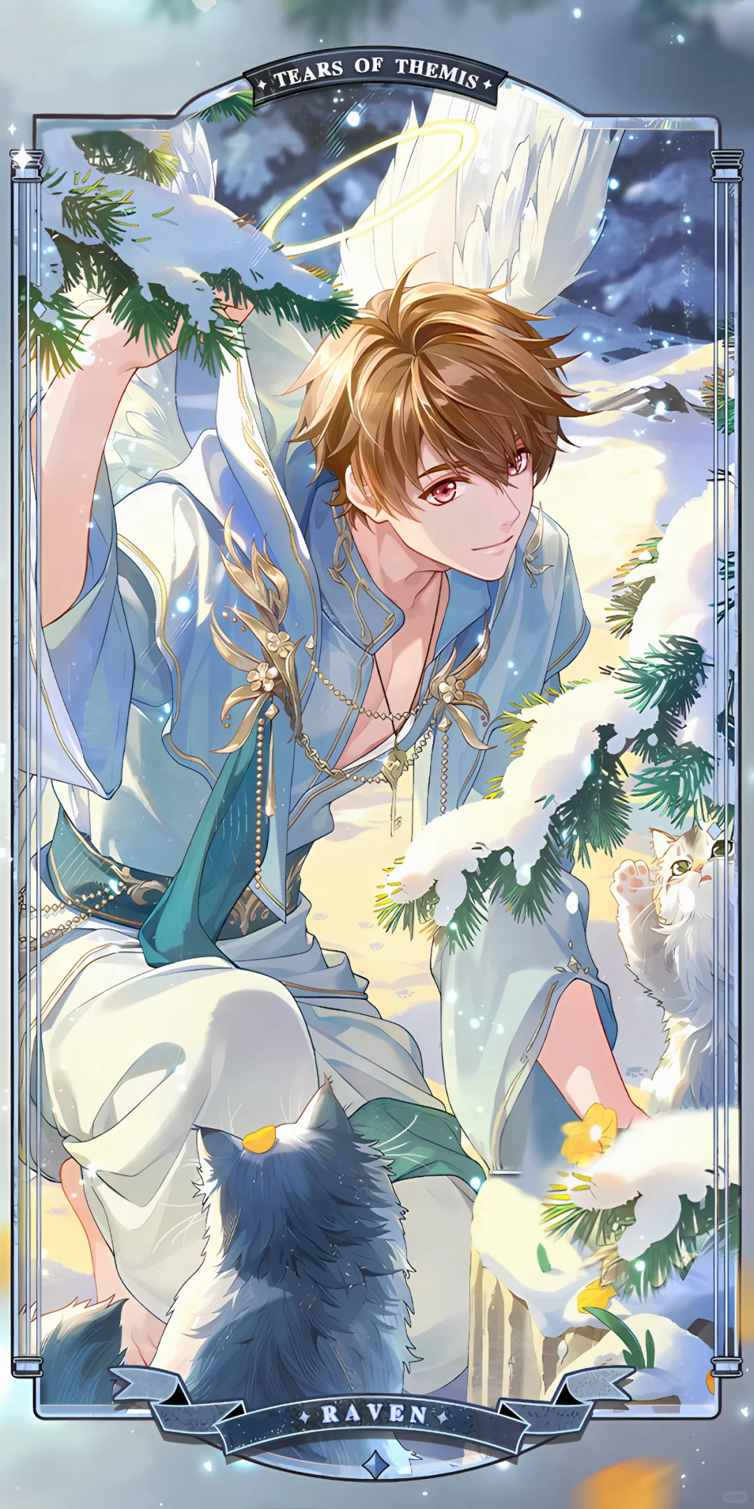 夏彦·MR「雪幕」高清修复手机壁纸