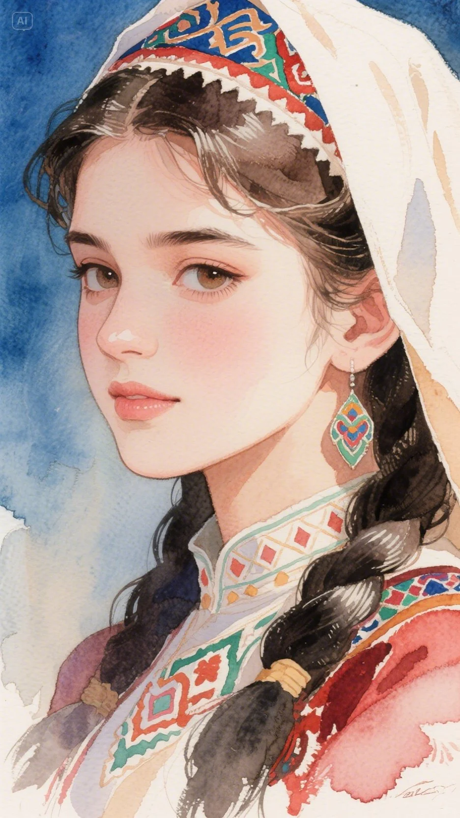 中亚美女