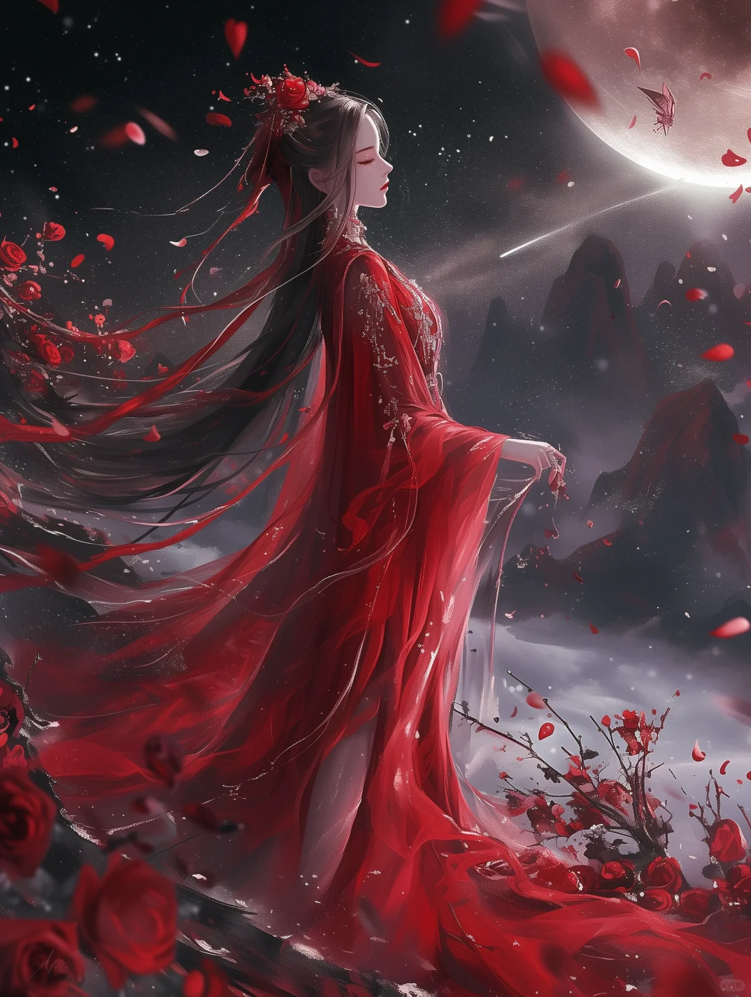 古韵美·雪径花语