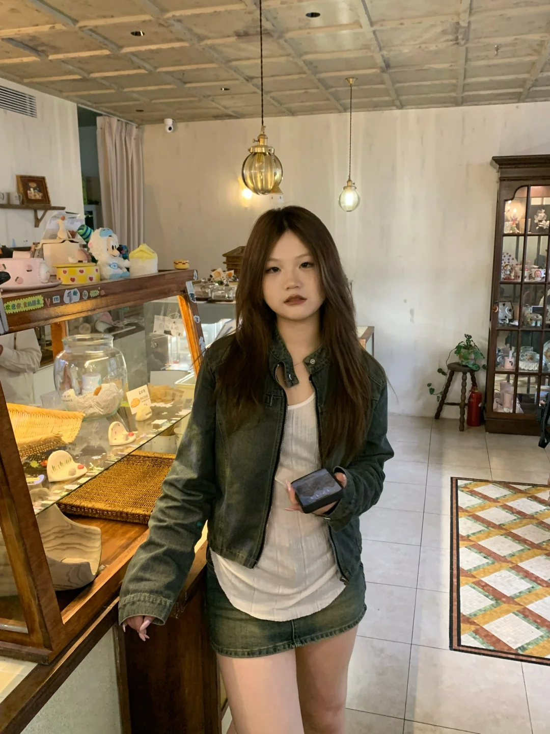 穿上喜欢的韩国品牌会成为韩女…🩶🩵🩶