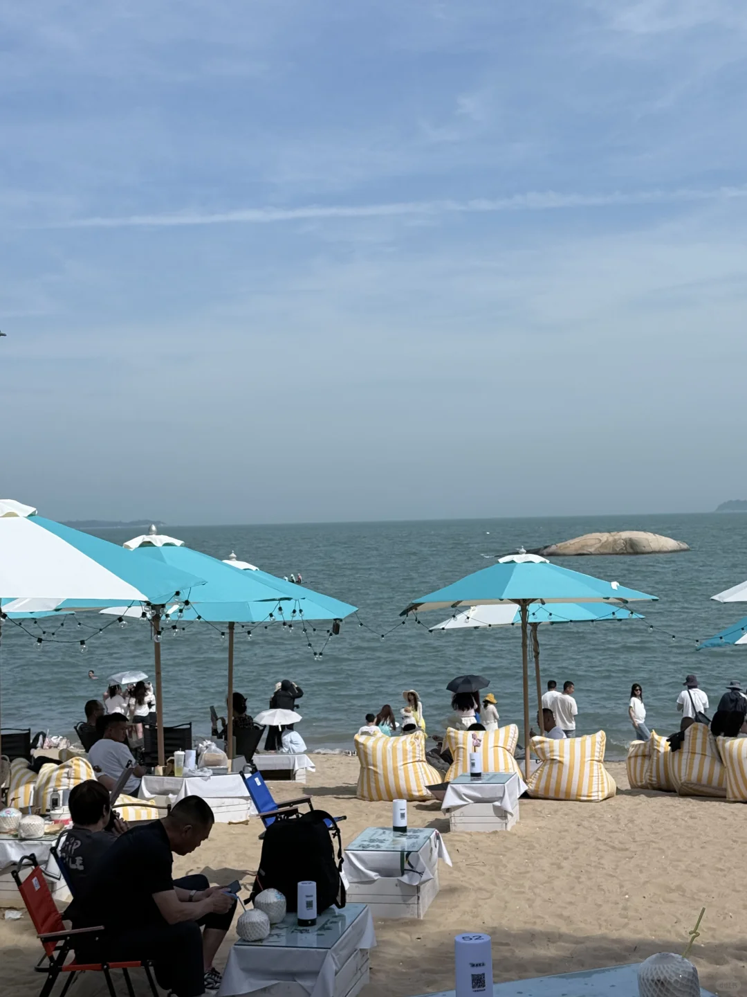 在厦门海边穿上比基尼le🌊