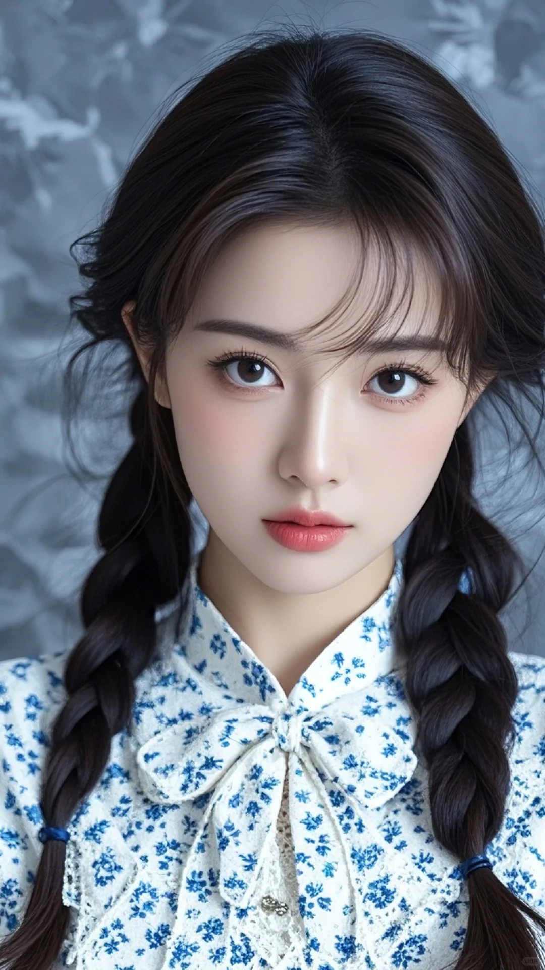 清冷白月光妆容