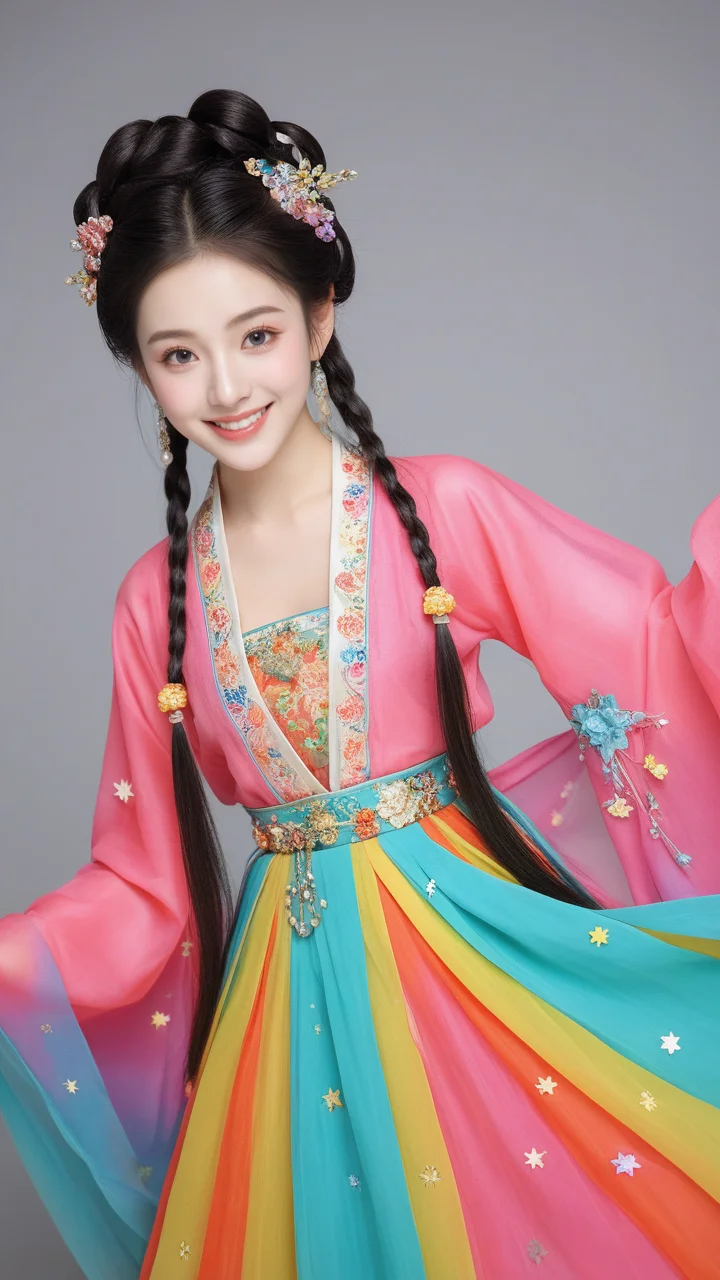 汉服倩影，绝美古风小姐姐