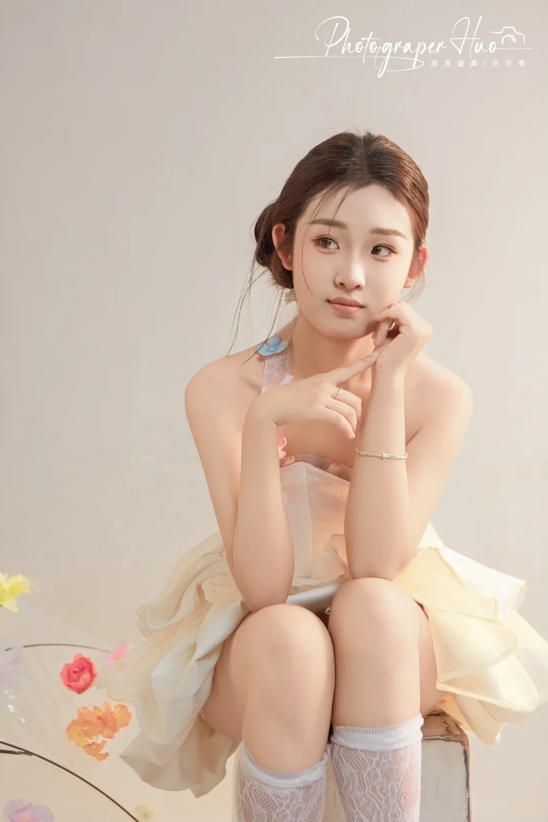 做了一把仙女伞👗🌸🌈为了一把伞拍了个写真