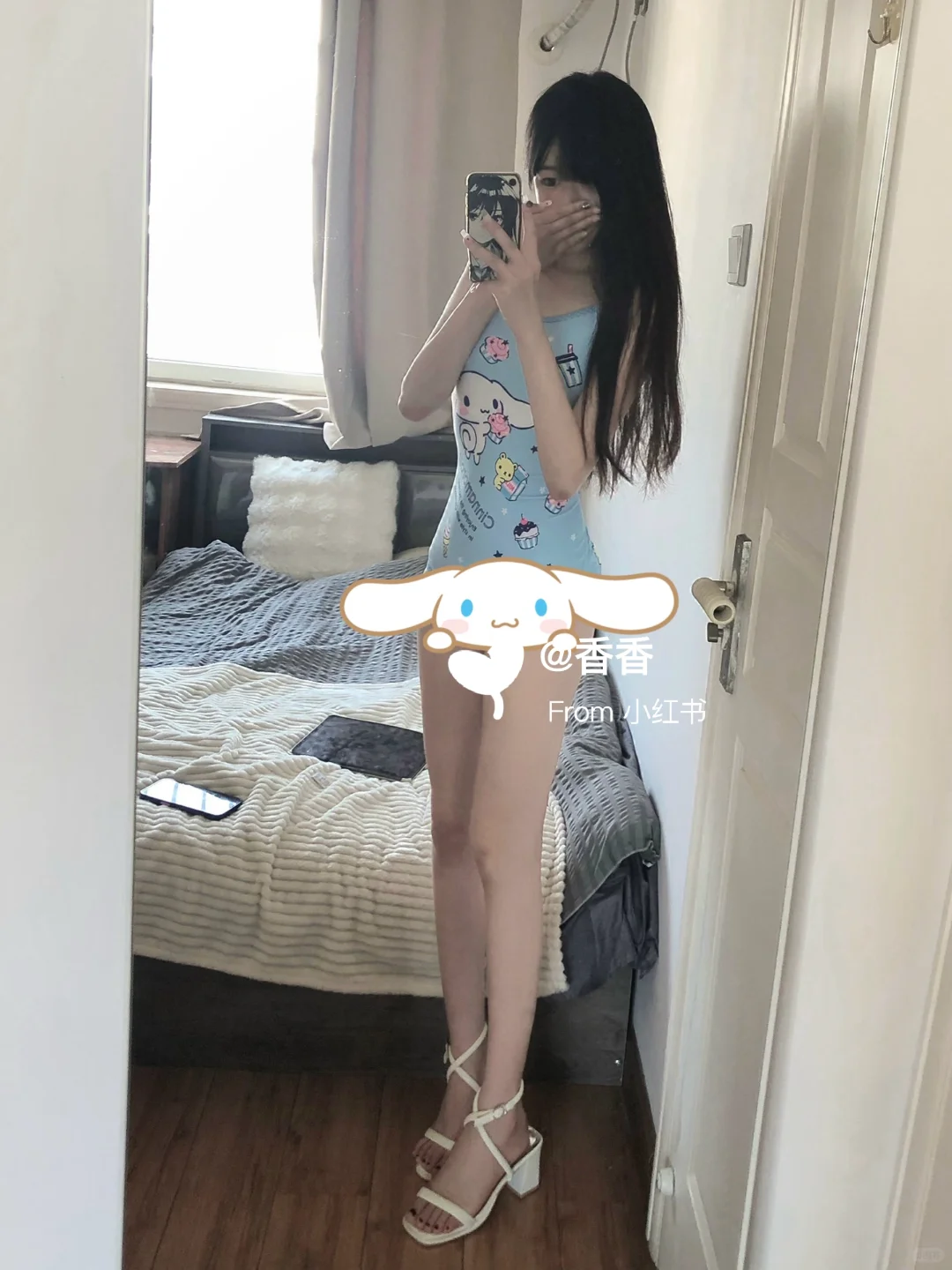 好可爱的玉桂狗泳衣