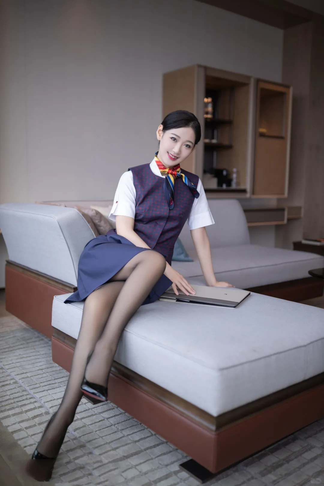 唐安琪 国航空姐写真/(89P)