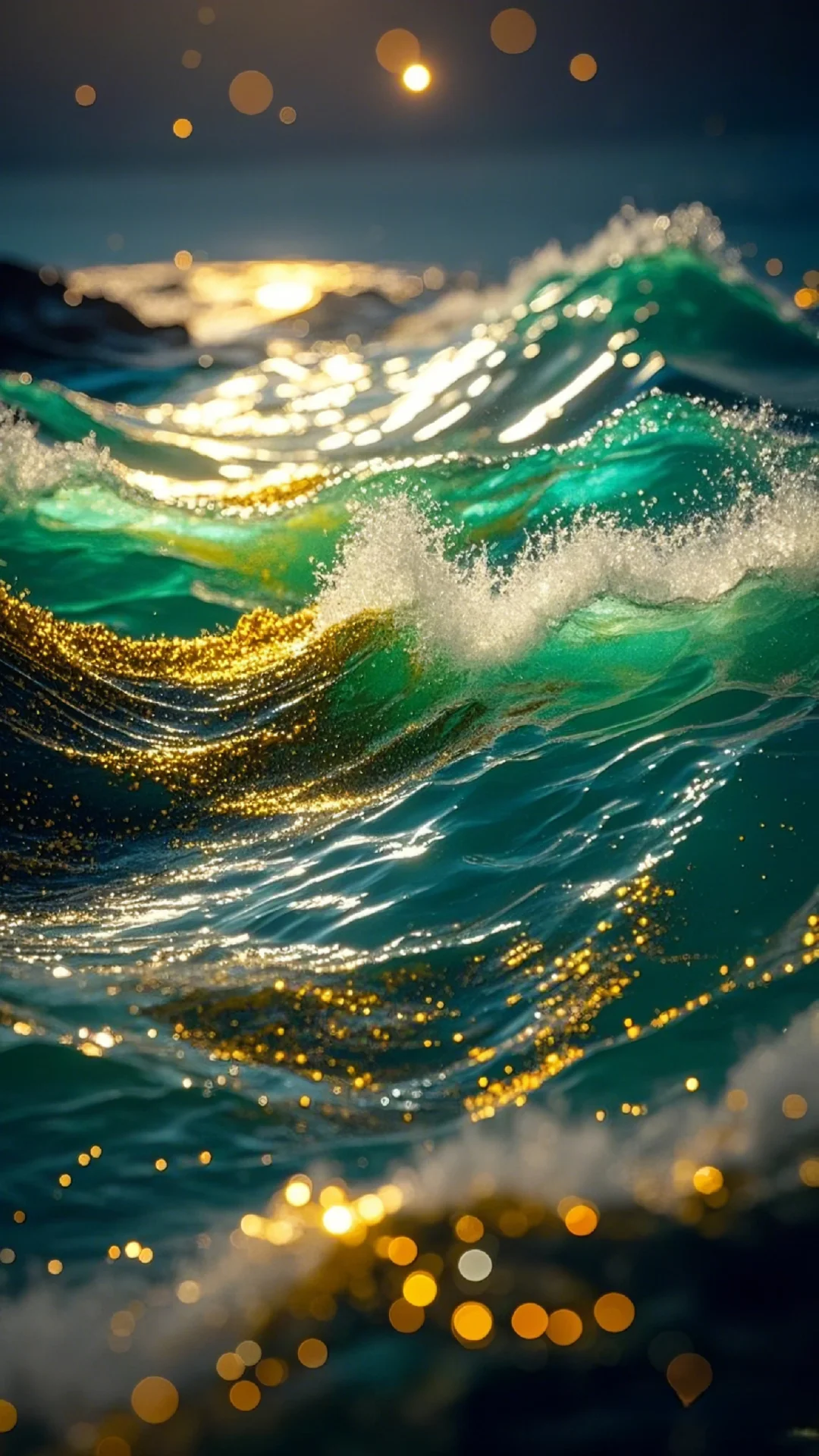 绝美吸金流水壁纸！！！