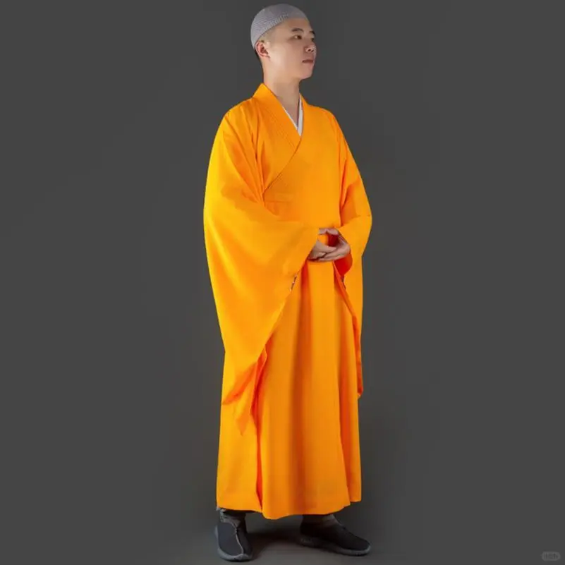 僧服海青春秋薄款四季居士服男僧人服装女袈