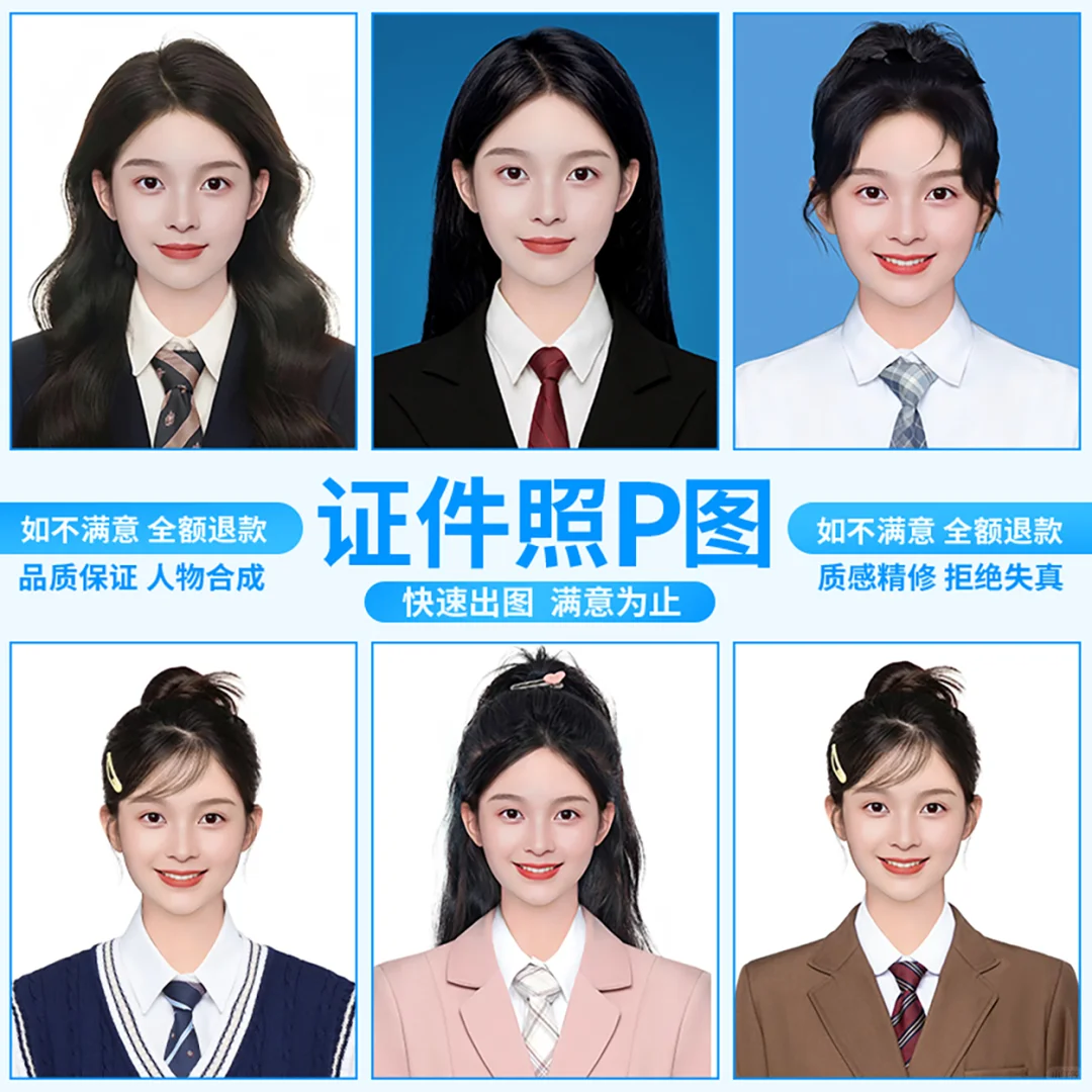 证件照修图·快速出图·意为止·