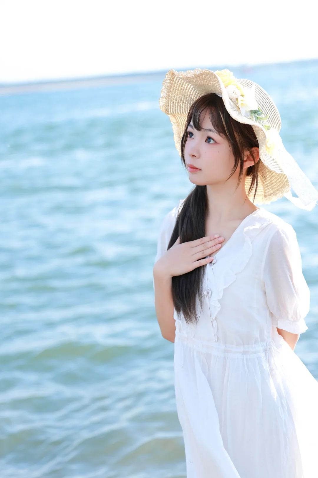 江边动漫感美少女