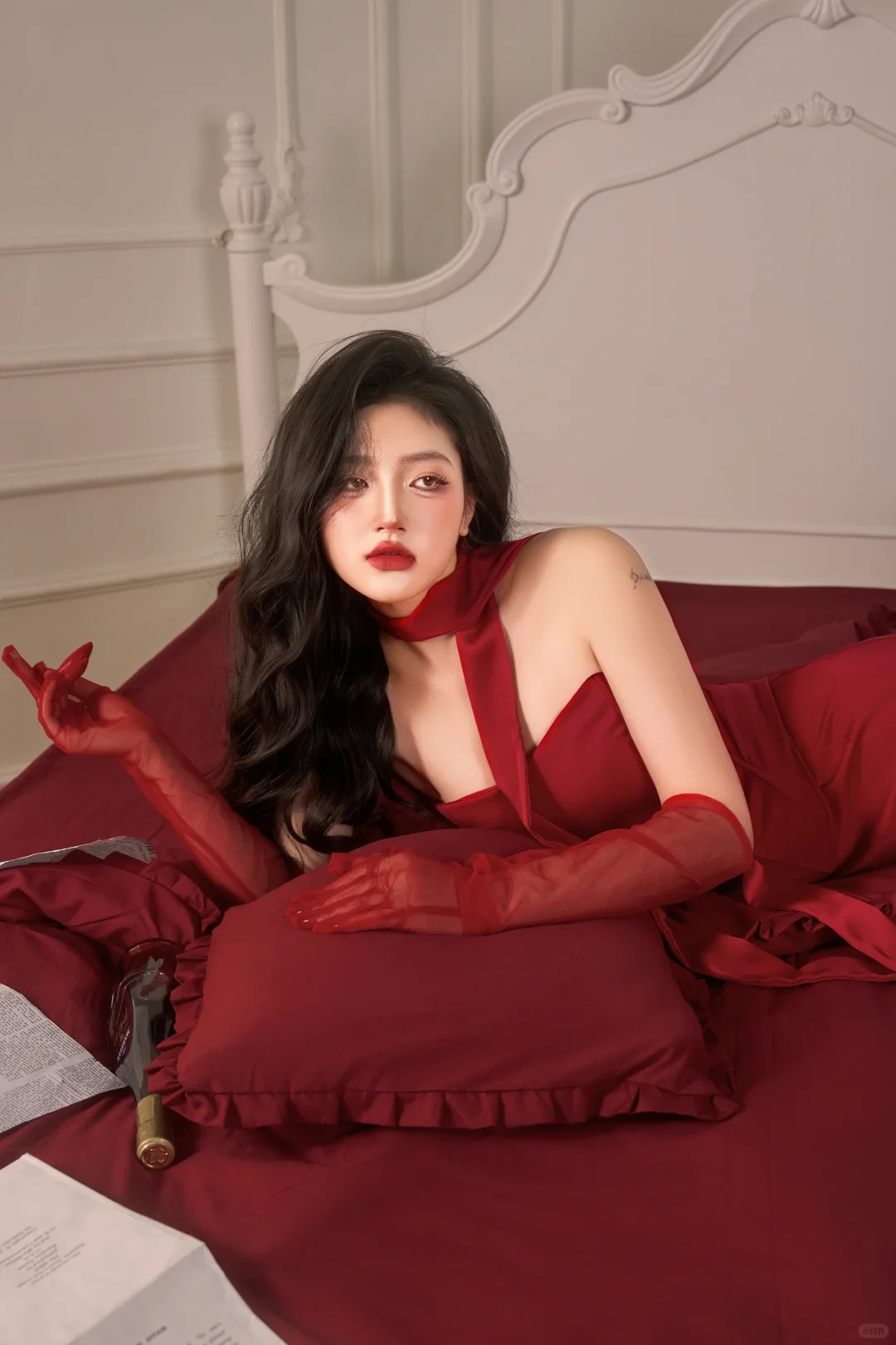 🚫禁欲系 ❤️‍🔥红色写真 好迷人！